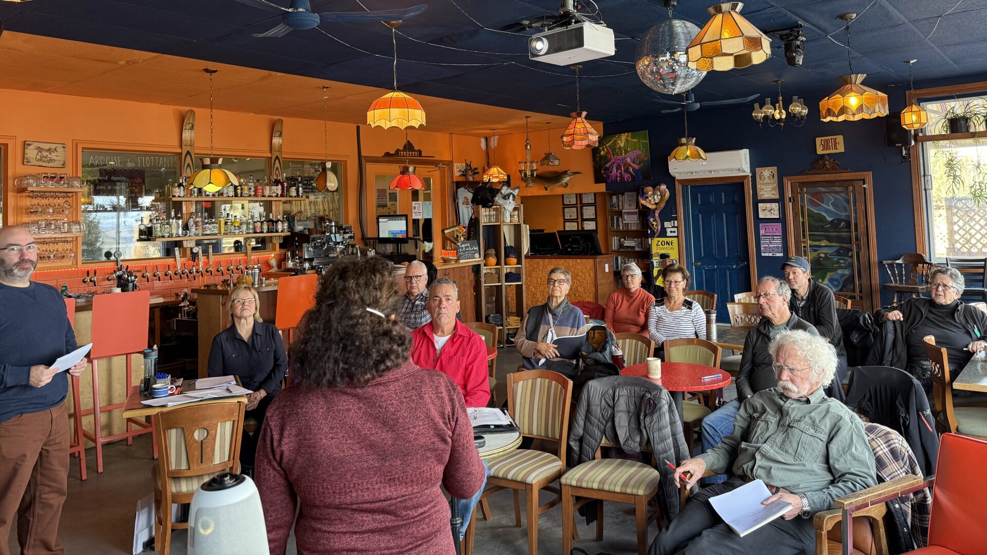 L'assemblée générale des Amis du Lac Maskinongé. (Photo gracieuseté)