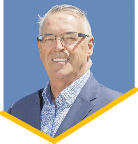 Marc Desrochers a été élu maire de Mandeville. 