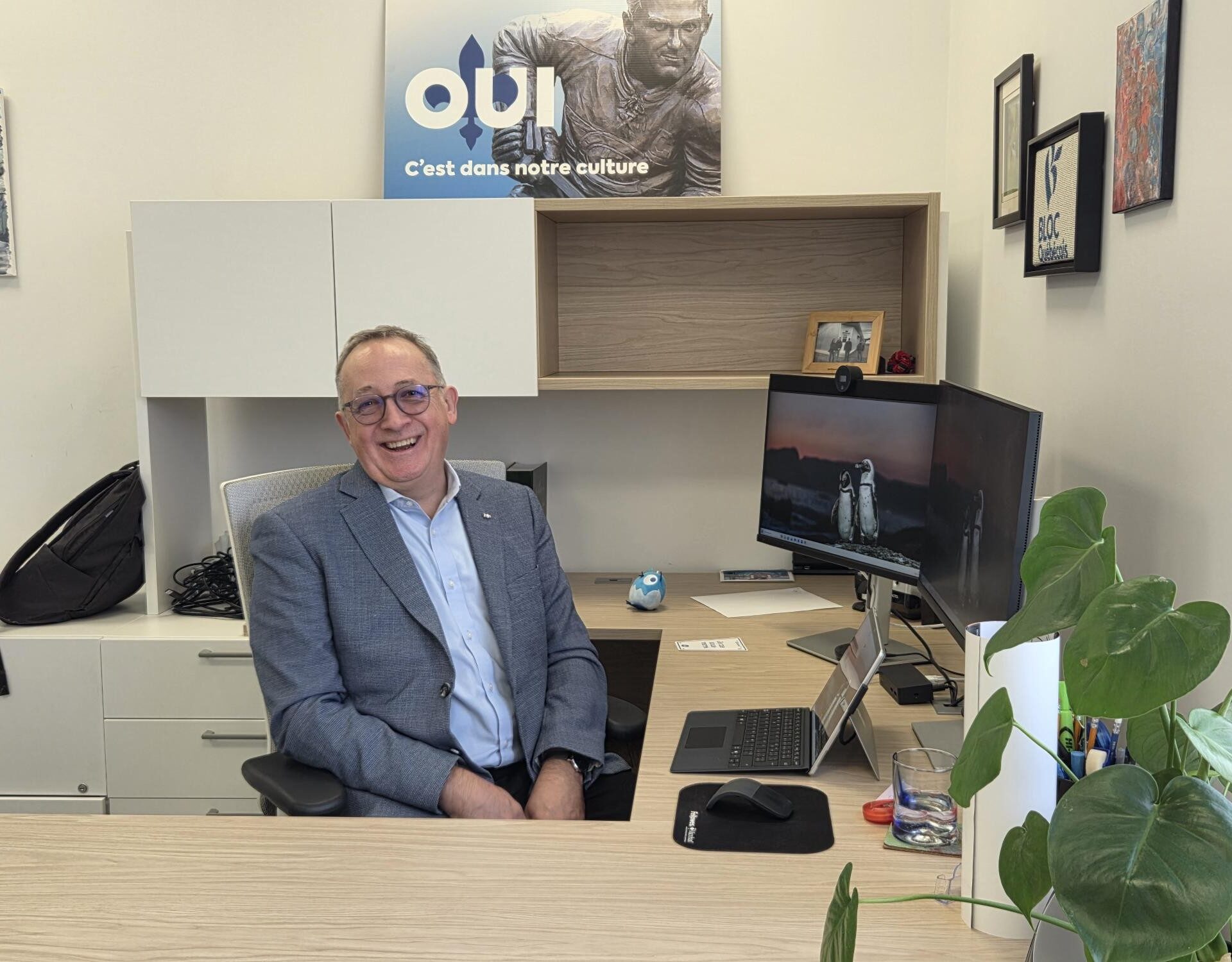 Le député bloquiste de Berthier-Maskinongé, Yves Perron. (Photo gracieuseté)