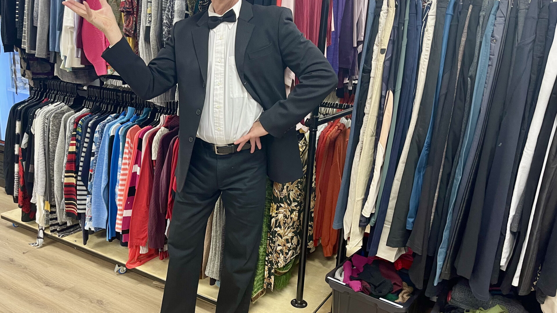 Les nouveaux locaux de l'organisme Aux Trouvailles de Mandeville. (Photo gracieuseté)