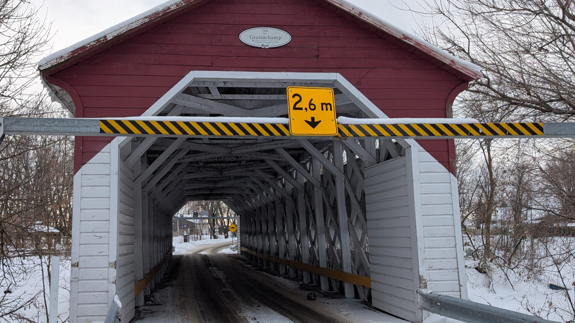 Le pont Grandchamp à Berthierville. (Photo Médialo – Jason Joly)