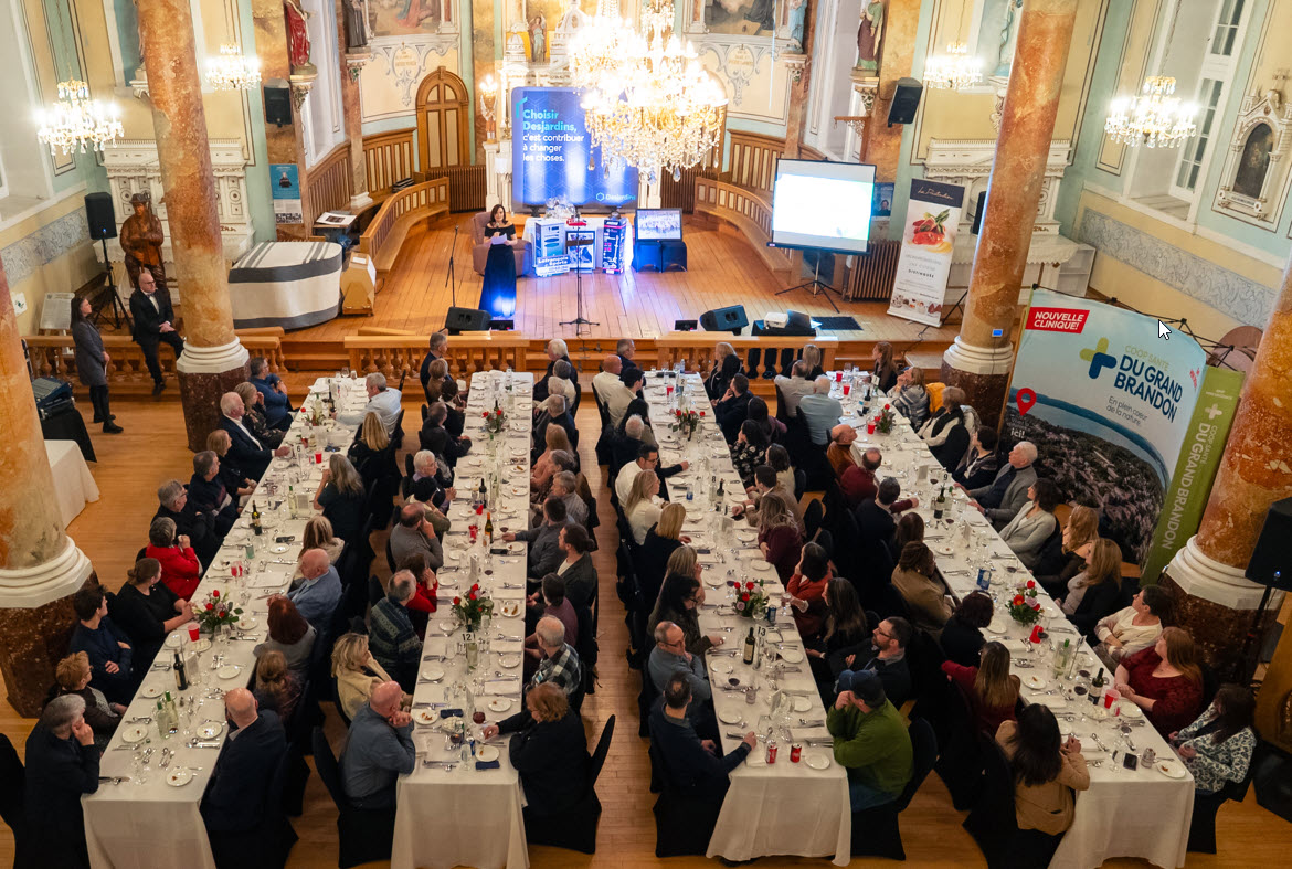 Le troisième souper bénéfice de la coopérative. (Photo gracieuseté)