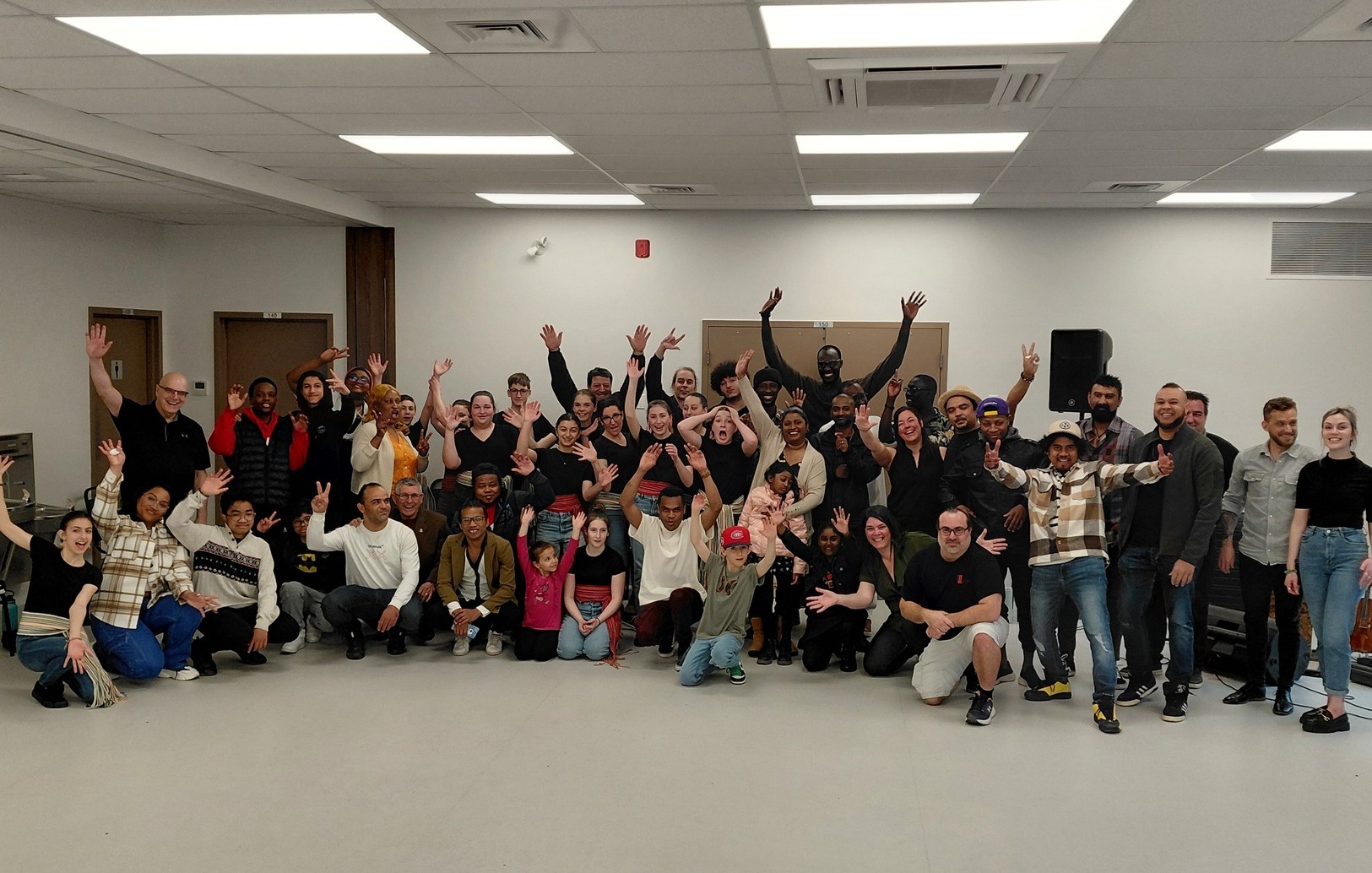 Le Groupe Folklore du CJE de D'Autray-Joliette. Photo gracieuseté - Carrefour jeunesse-emploi de D'Autray-Joliette