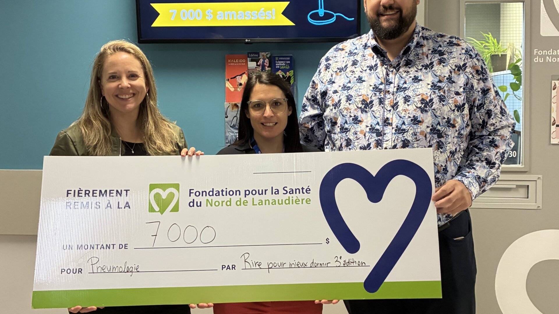 La Fondation pour la Santé du Nord de Lanaudière tient à remercier chaleureusement Jonathan Beauchamp et sa famille, organisateurs de l’événement. (Photo gracieuseté)