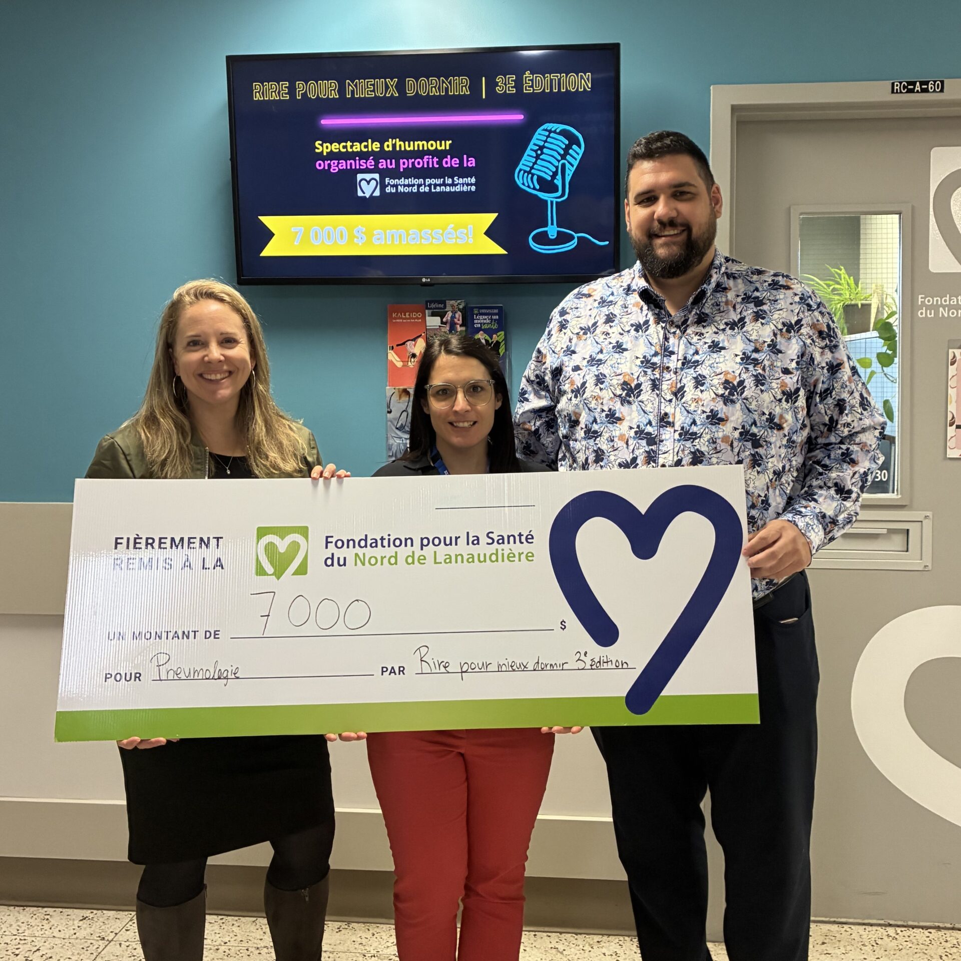 La Fondation pour la Santé du Nord de Lanaudière tient à remercier chaleureusement Jonathan Beauchamp et sa famille, organisateurs de l’événement. (Photo gracieuseté)