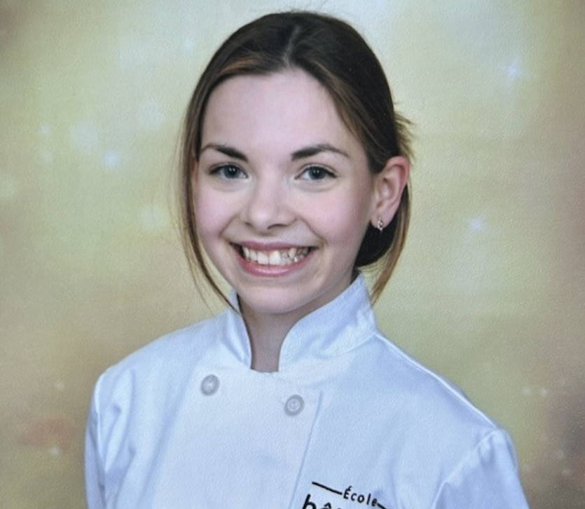 Émilie Aubuchon en est à sa troisième participation à la compétition culinaire de la Société des chefs, cuisiniers et pâtissiers du Québec. (Photo gracieuseté - Société des chefs, cuisiniers et pâtissiers du Québec)