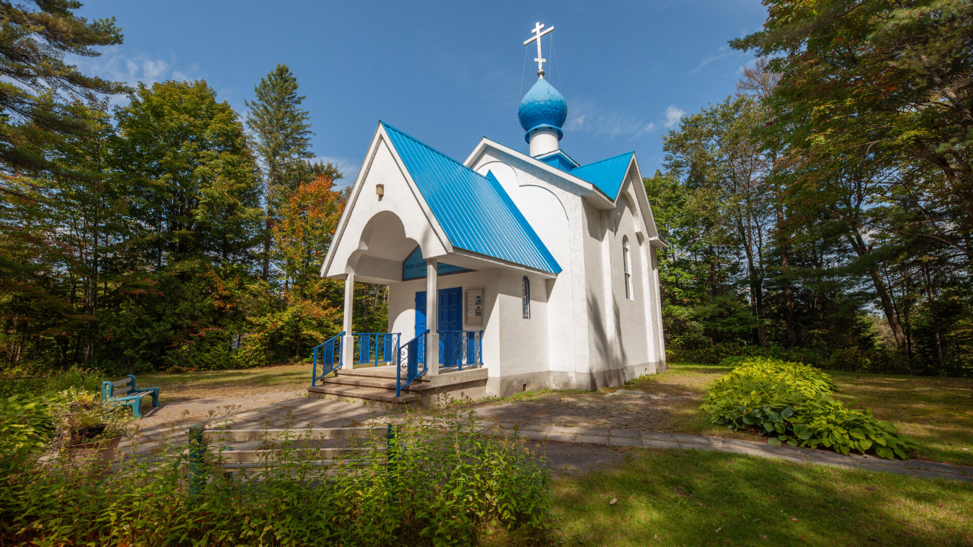 Une des églises du circuit. (Photo gracieuseté - Estelle Hébert)