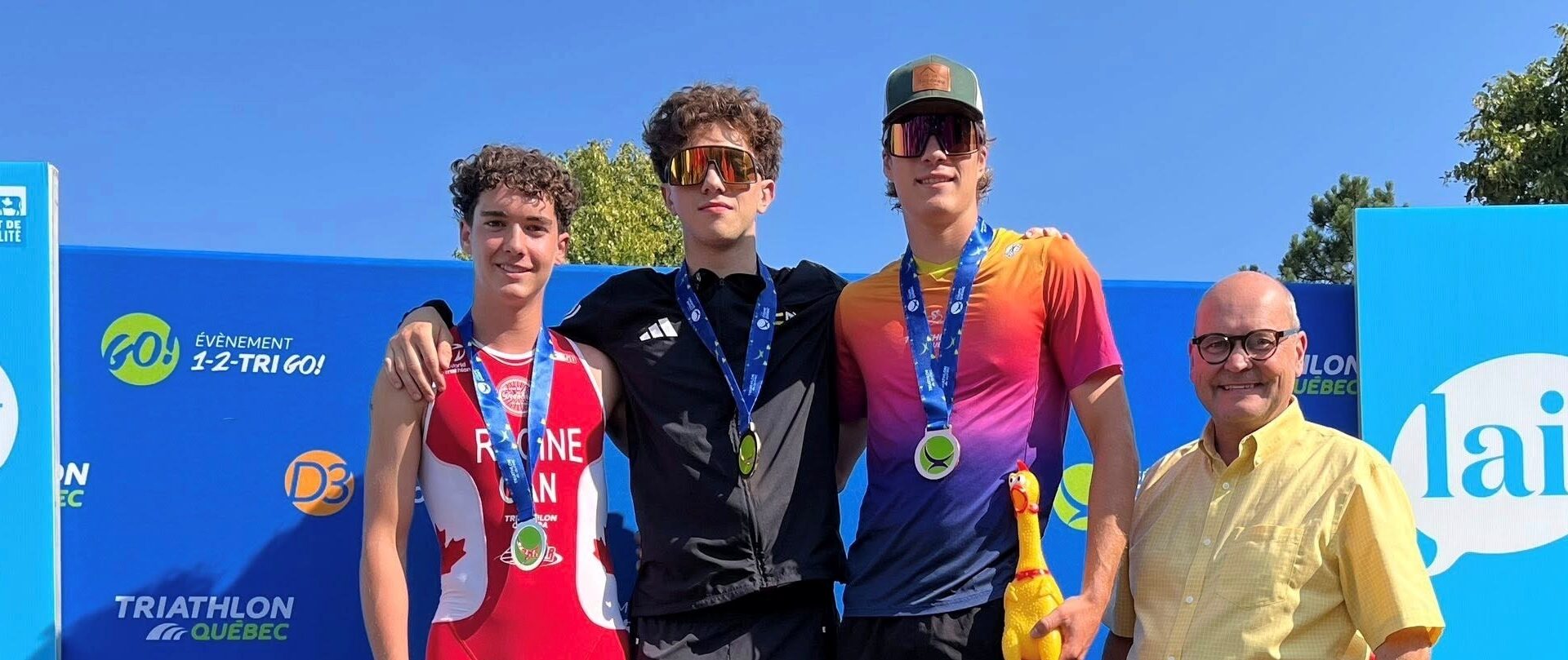 Robi Racine a obtenu la deuxième place dans la catégorie Championnat québécois Grand Prix. Photo gracieuseté