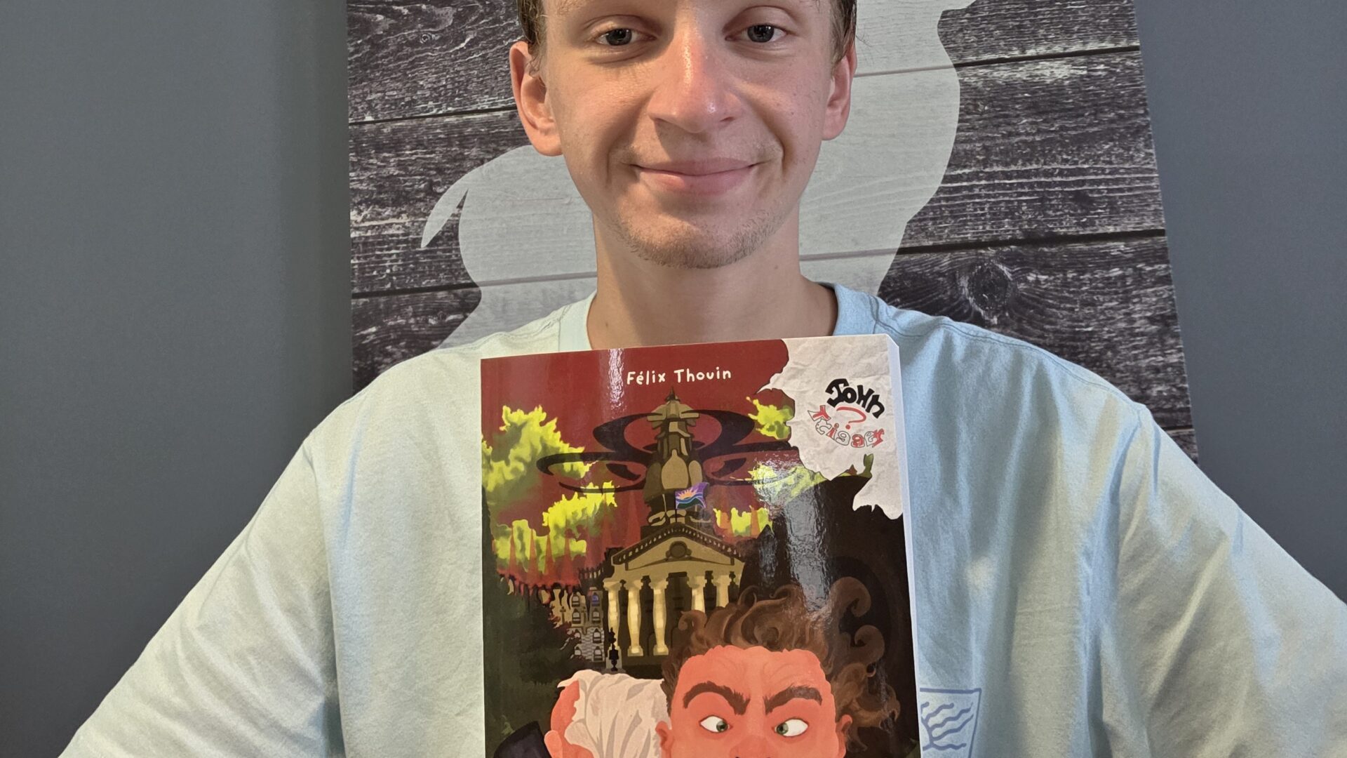 L'auteur Félix Thouin. (Photo gracieuseté)
