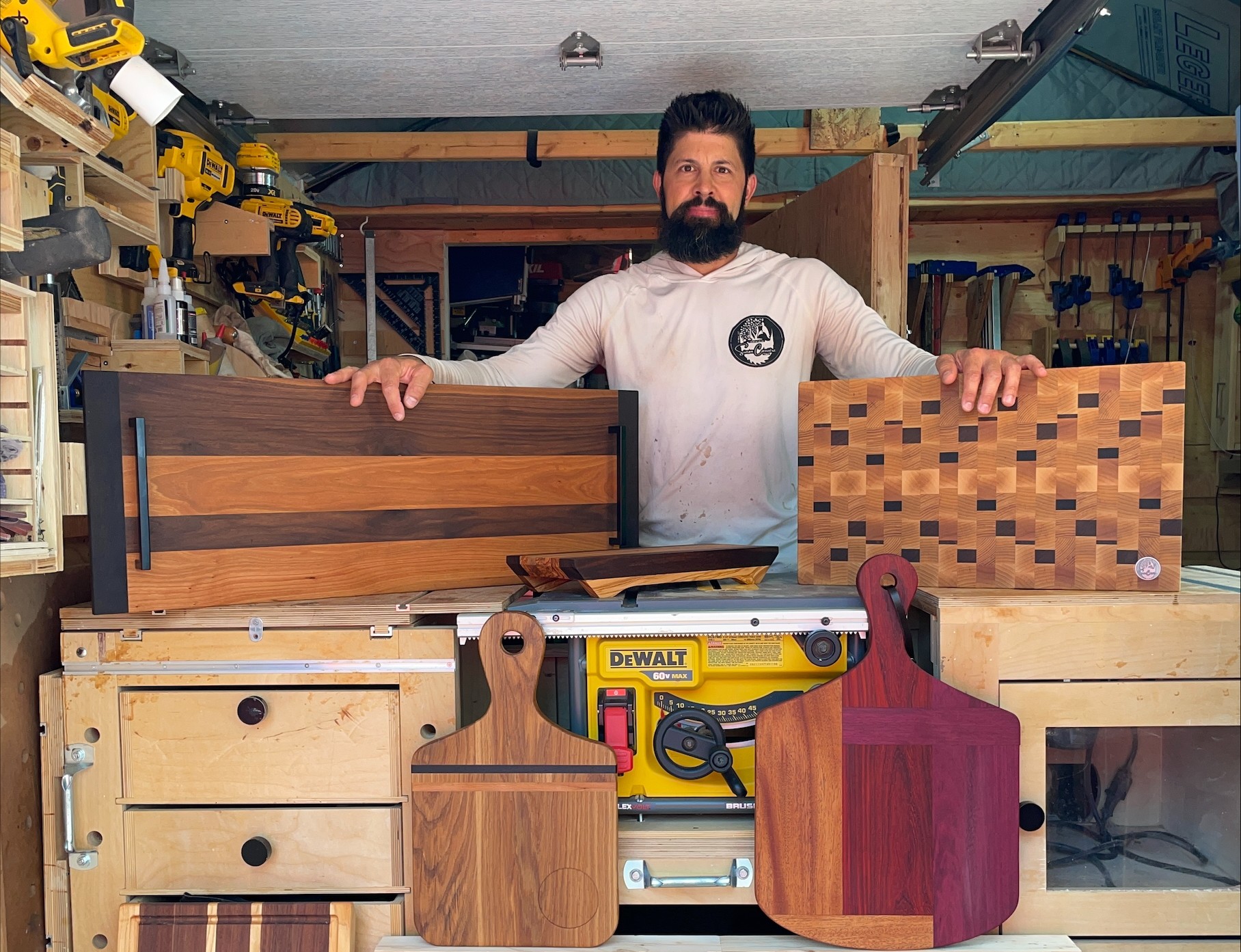 L'artisan Simon Carrière. (Photo gracieuseté)