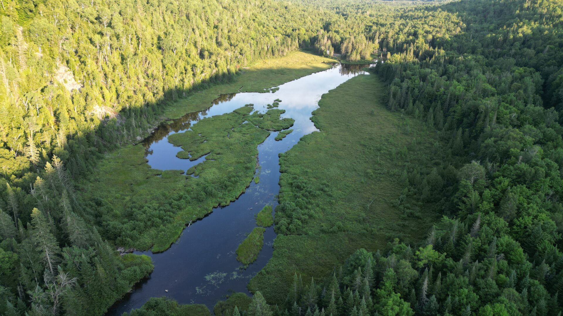 La vallée du Crique-à-David, dans la Matawinie. (Photo gracieuseté)