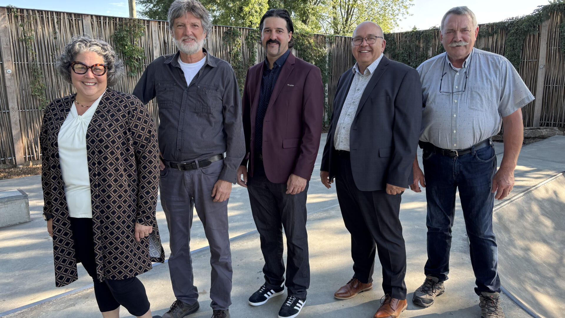 @BV:Josyanne Forest mairesse, Denis Forest siège 1, Jean-François Leblanc siège 2, Michel Lachapelle siège 3 et Claude Mercier siège 4. (Photo gracieuseté)