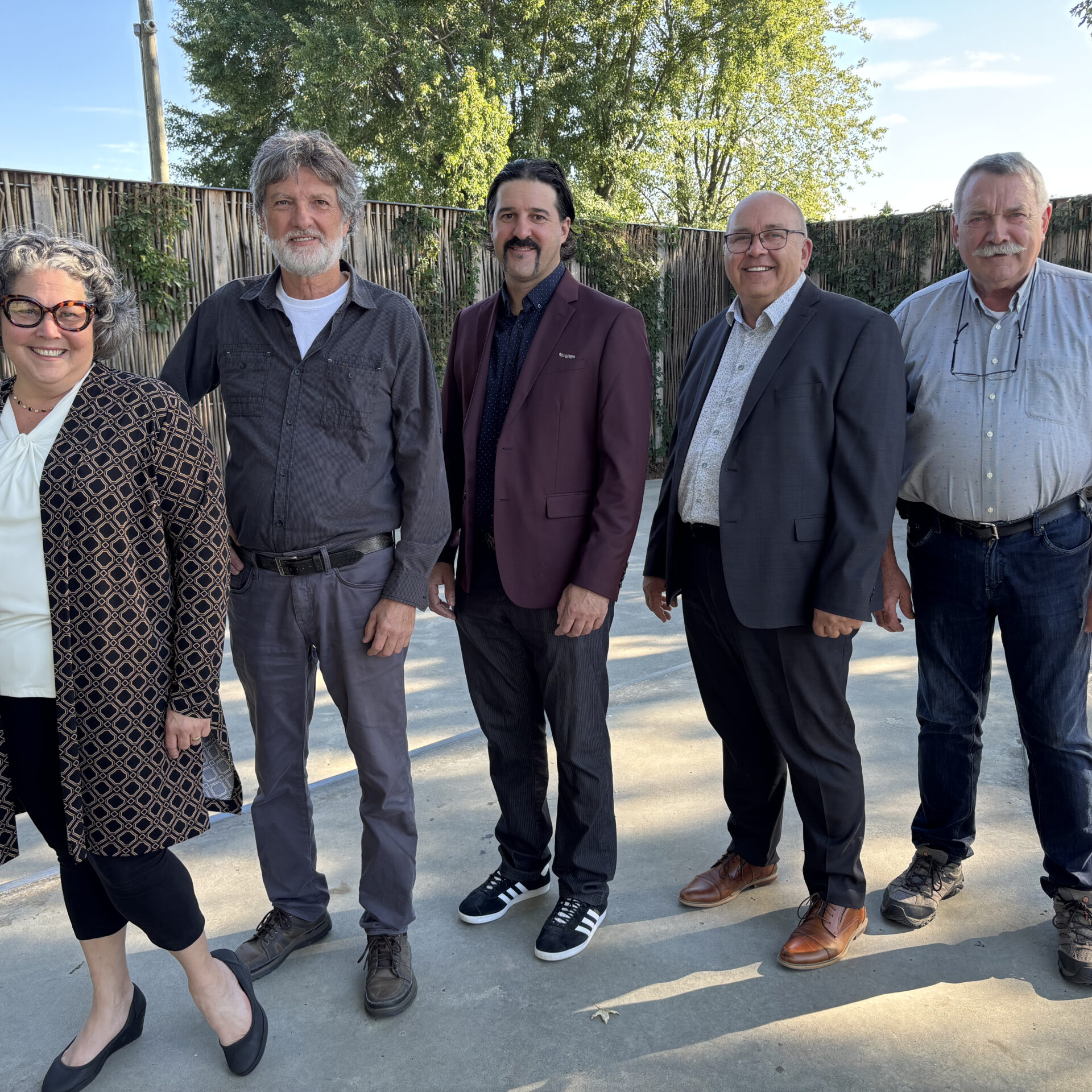@BV:Josyanne Forest mairesse, Denis Forest siège 1, Jean-François Leblanc siège 2, Michel Lachapelle siège 3 et Claude Mercier siège 4. (Photo gracieuseté)
