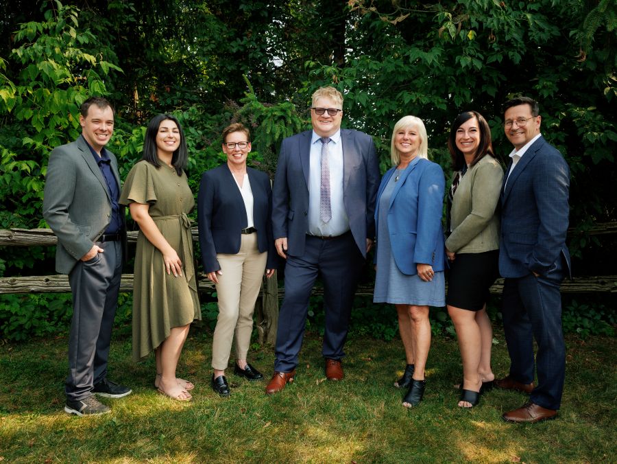 Maxime Aubé, Eve-Lyne Cuggia, Caroline Bédard, Stéphane Breault, Hélène Labrie, Sophie Racette et Enock Robin Turcotte. (Photo gracieuseté)