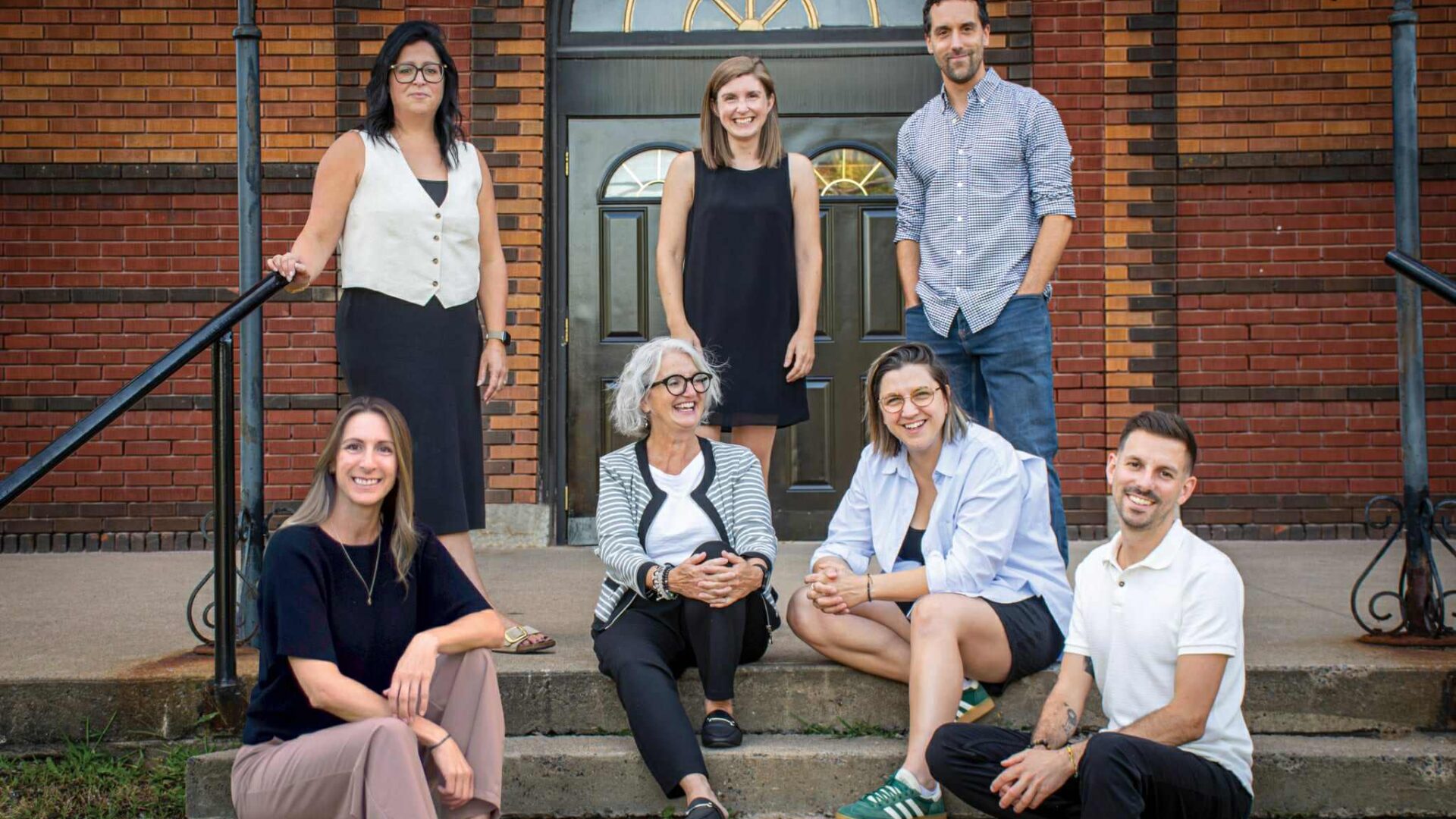 Isabel Desrochers, Marik Grégoire, Bruno Montambault, Jessica Dumais, Marthe Fafard, Véronique Payette et Étienne Dupuis.
