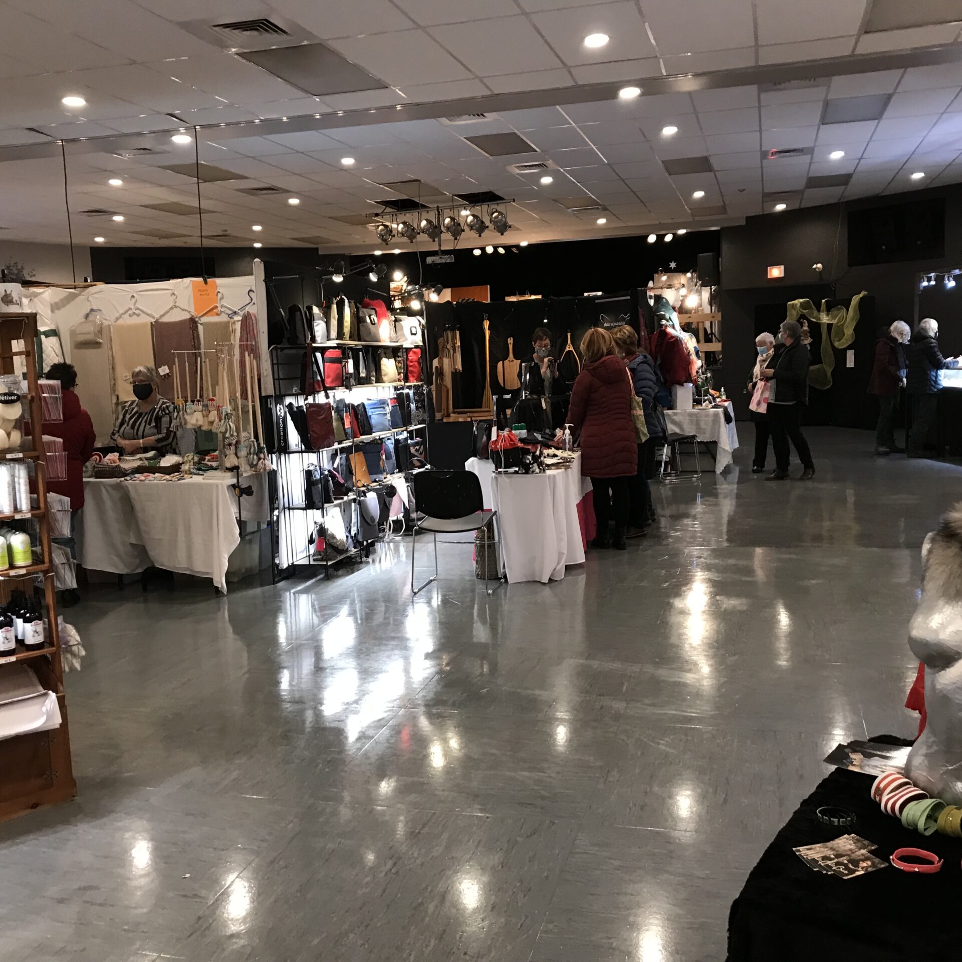 Le Salon des métiers d'art de Lanaudière. (Photo Médialo - Archives)