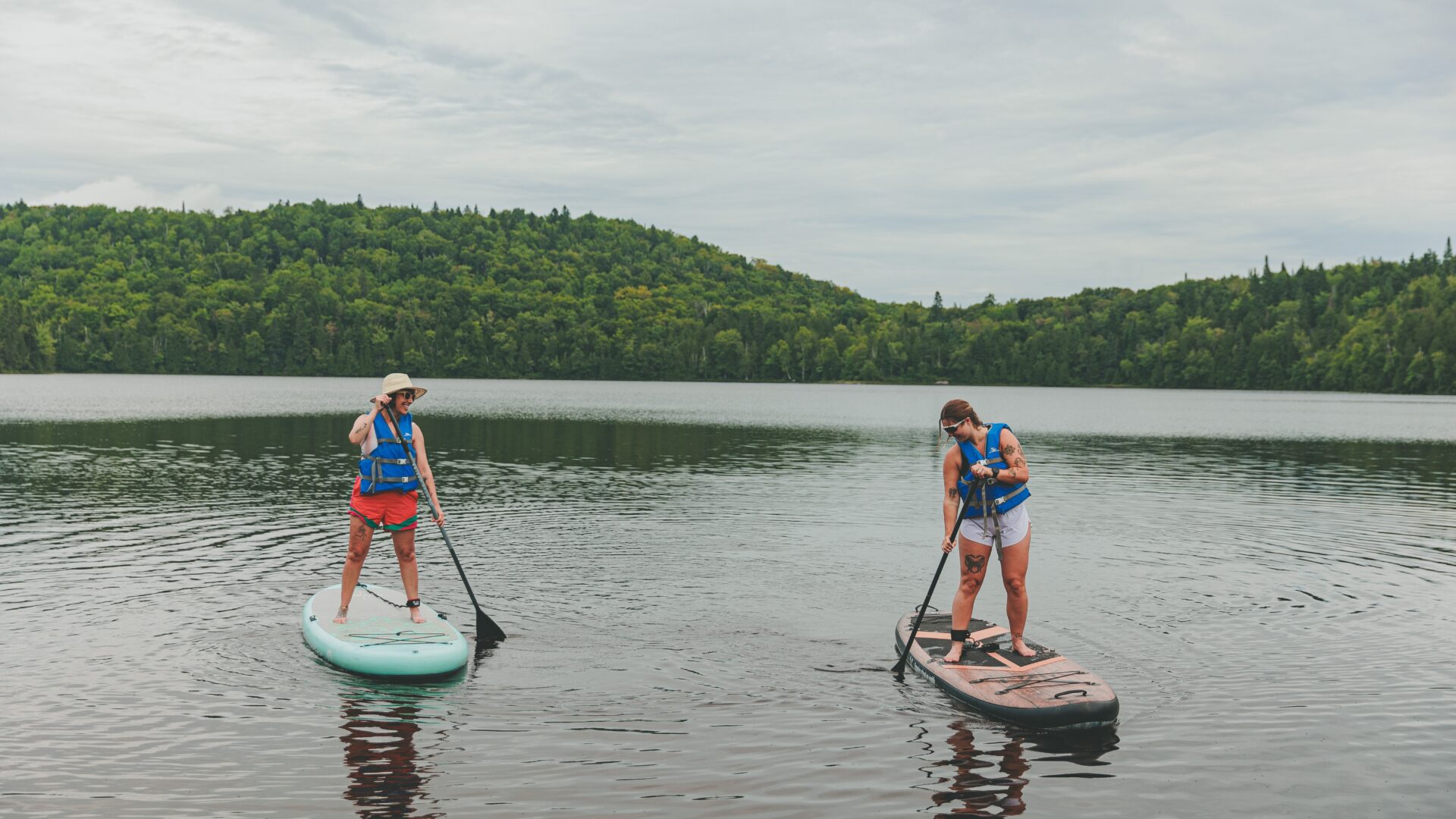 Le camping du lac Copping à Notre-Dame-de-la-Merci. (Photo gracieuseté - Simon Laroche)