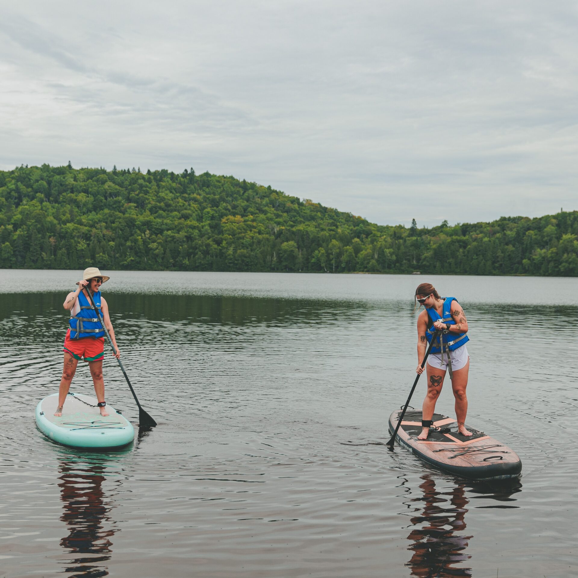Le camping du lac Copping à Notre-Dame-de-la-Merci. (Photo gracieuseté - Simon Laroche)