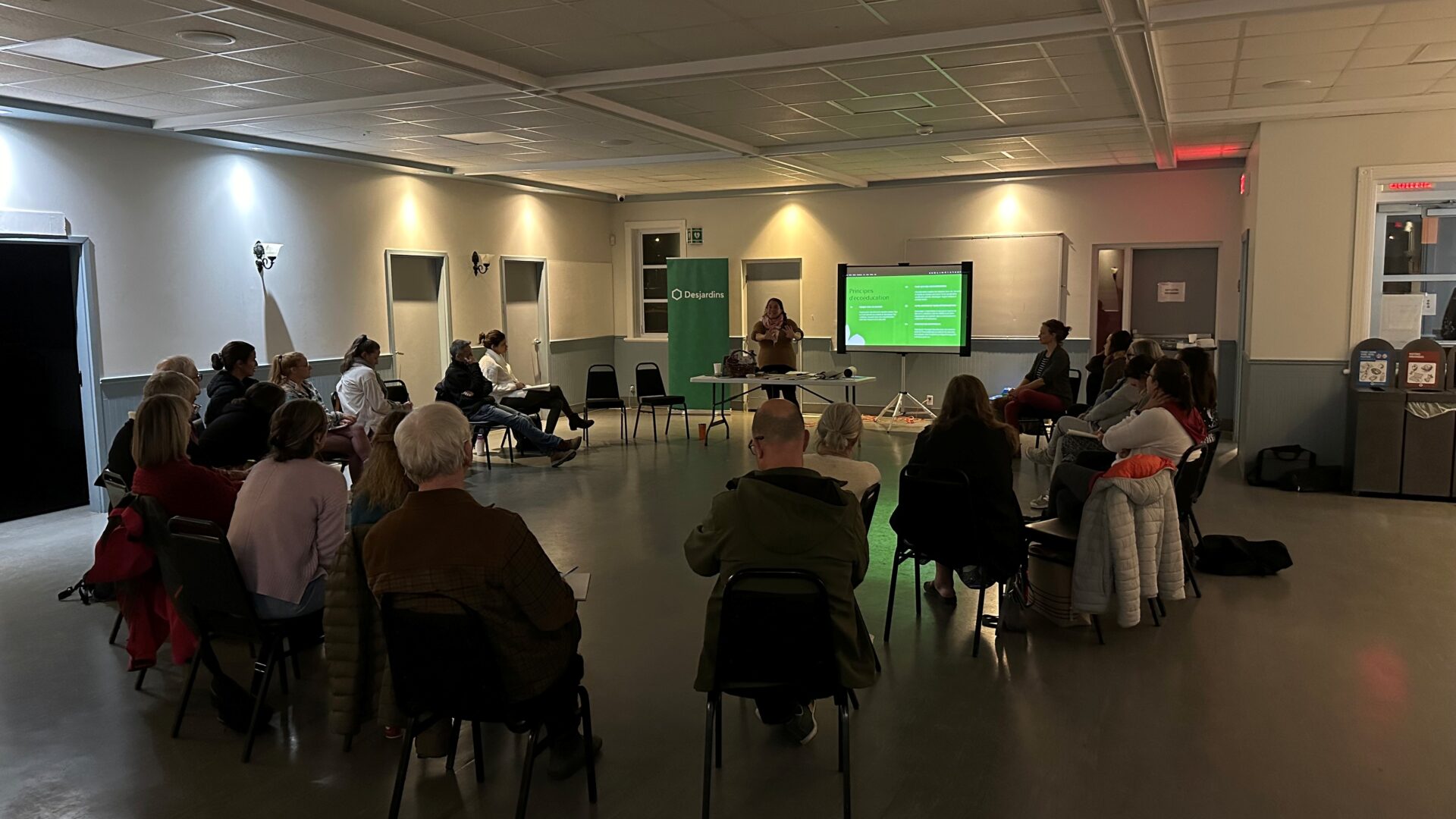 Une conférence sur la préservation de la nature a eu lieu le 5 novembre, à Rawdon. (Photo gracieuseté)