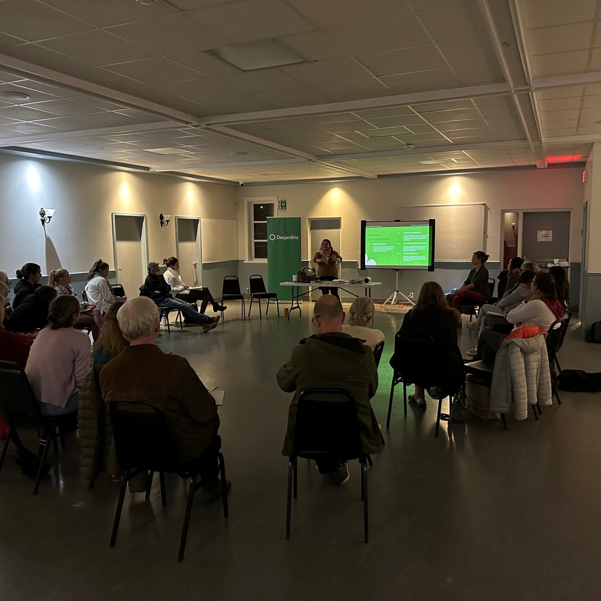 Une conférence sur la préservation de la nature a eu lieu le 5 novembre, à Rawdon. (Photo gracieuseté)