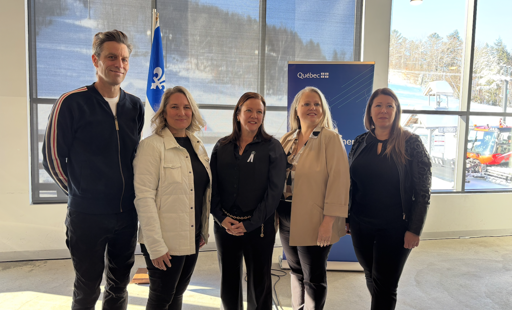 L'annonce au sujet de l'offre touristique a eu lieu à Rawdon. (Photo gracieuseté  - Marilou Muloin-Robitaille)