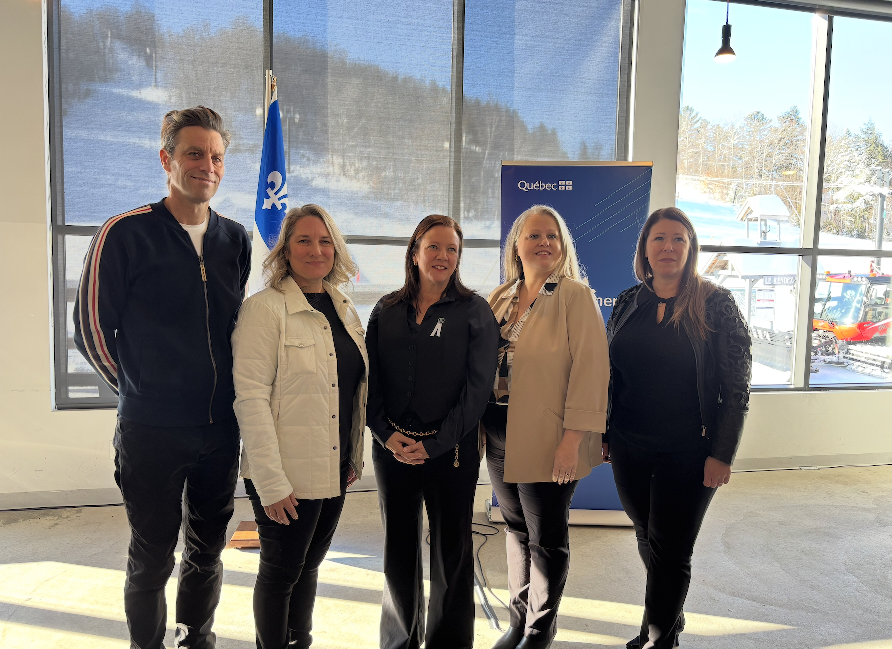 L'annonce au sujet de l'offre touristique a eu lieu à Rawdon. (Photo gracieuseté  - Marilou Muloin-Robitaille)