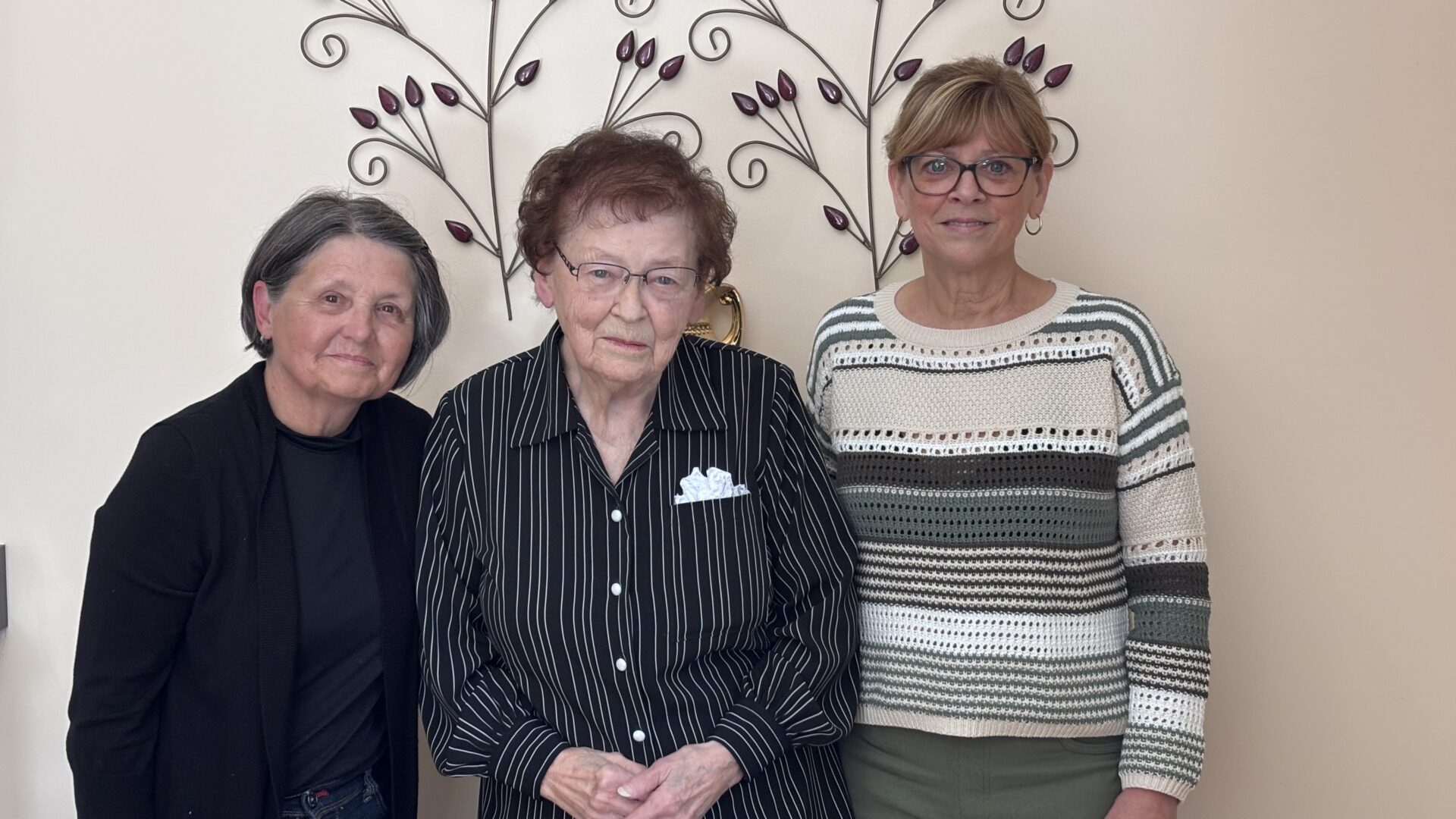 Claire Gauvreau, Véronique Coutu et Julie Leblanc. (Photo Médialo - Élise Brouillette)