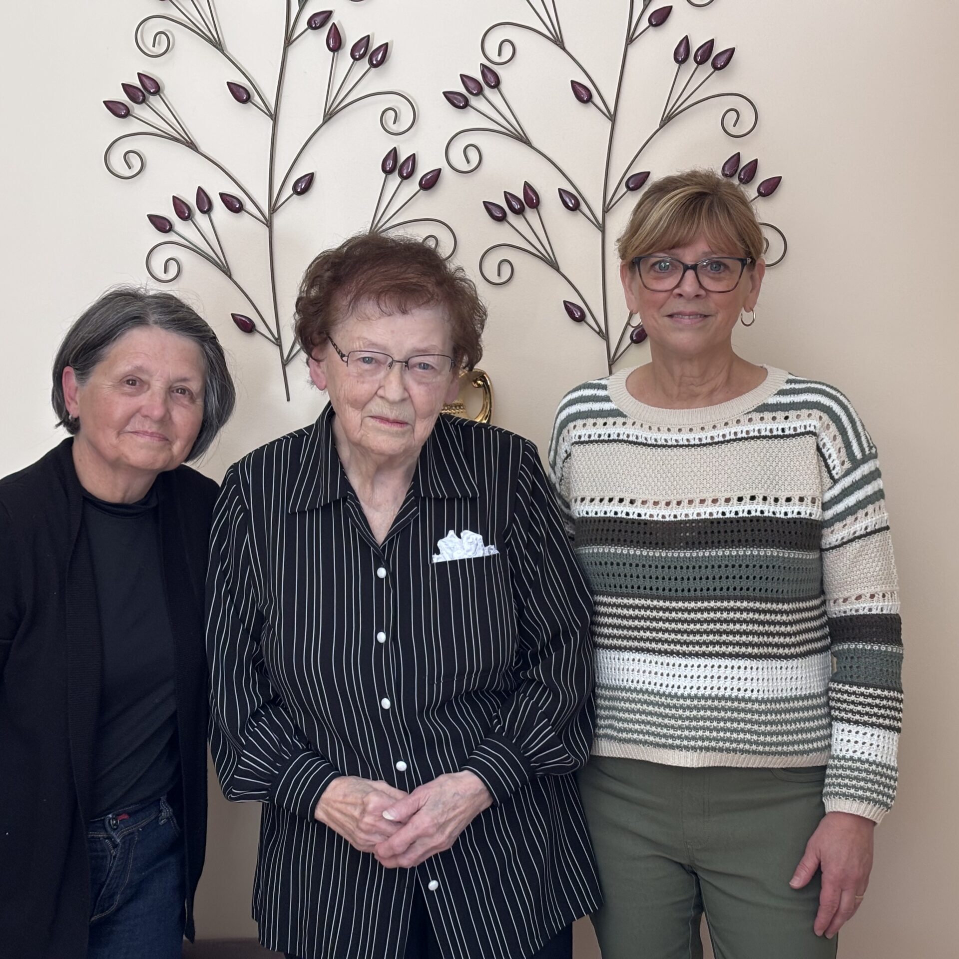 Claire Gauvreau, Véronique Coutu et Julie Leblanc. (Photo Médialo - Élise Brouillette)