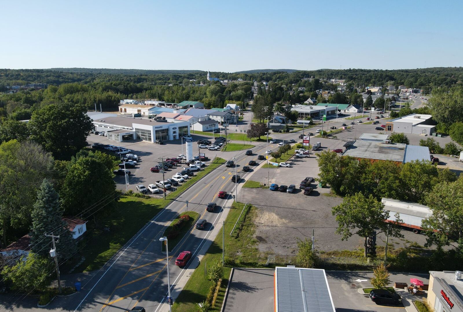 La route 125. (Photo gracieuseté)