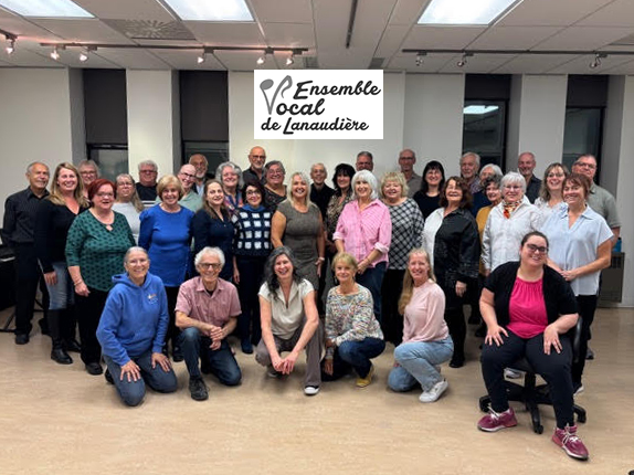 L'Ensemble Vocal de Lanaudière. (Photo gracieuseté)