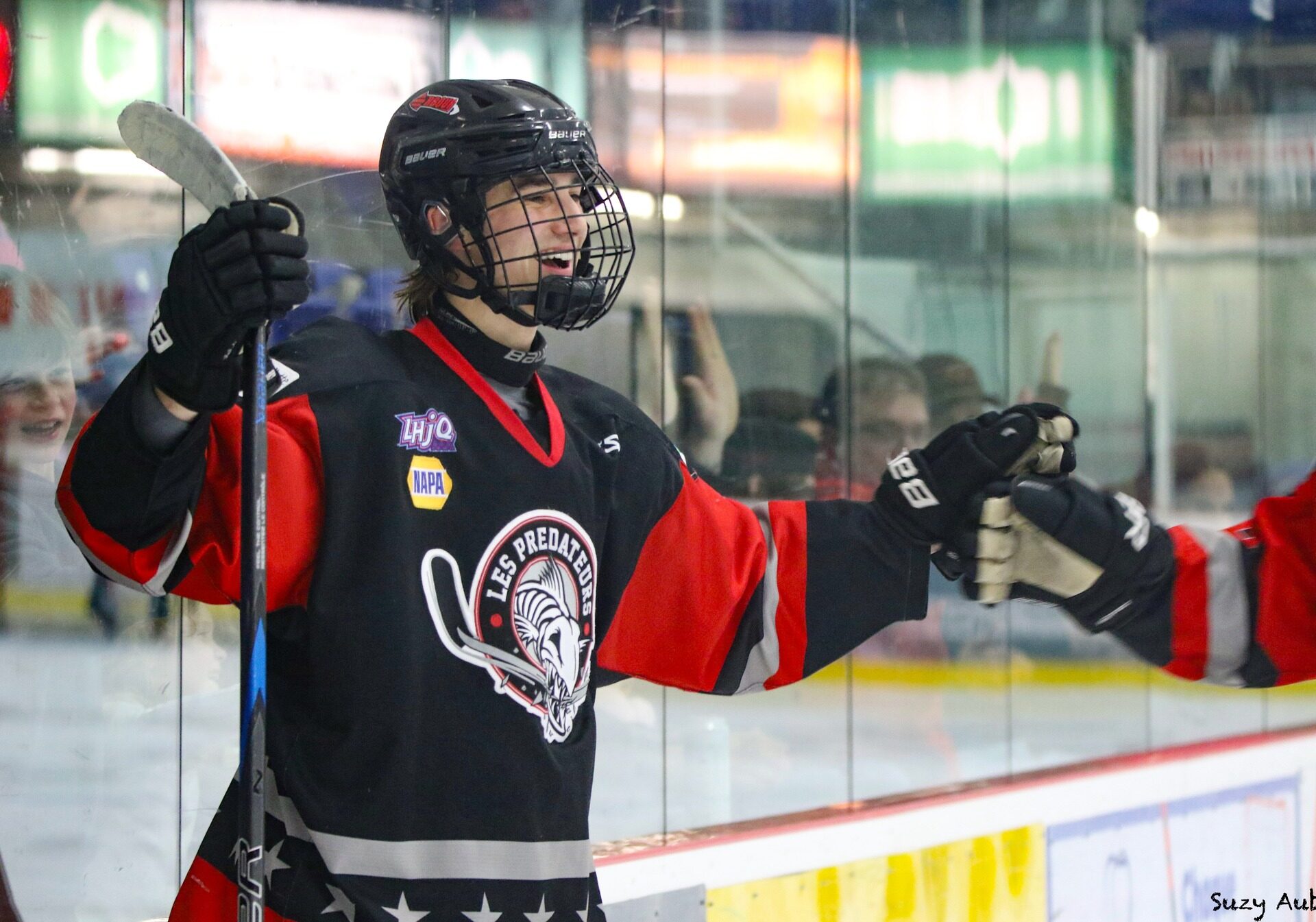 Sheldon Lafleur a été nommé parmi les trois étoiles de la partie de vendredi soir.
Photo gracieuseté- Suzy Aubin. 