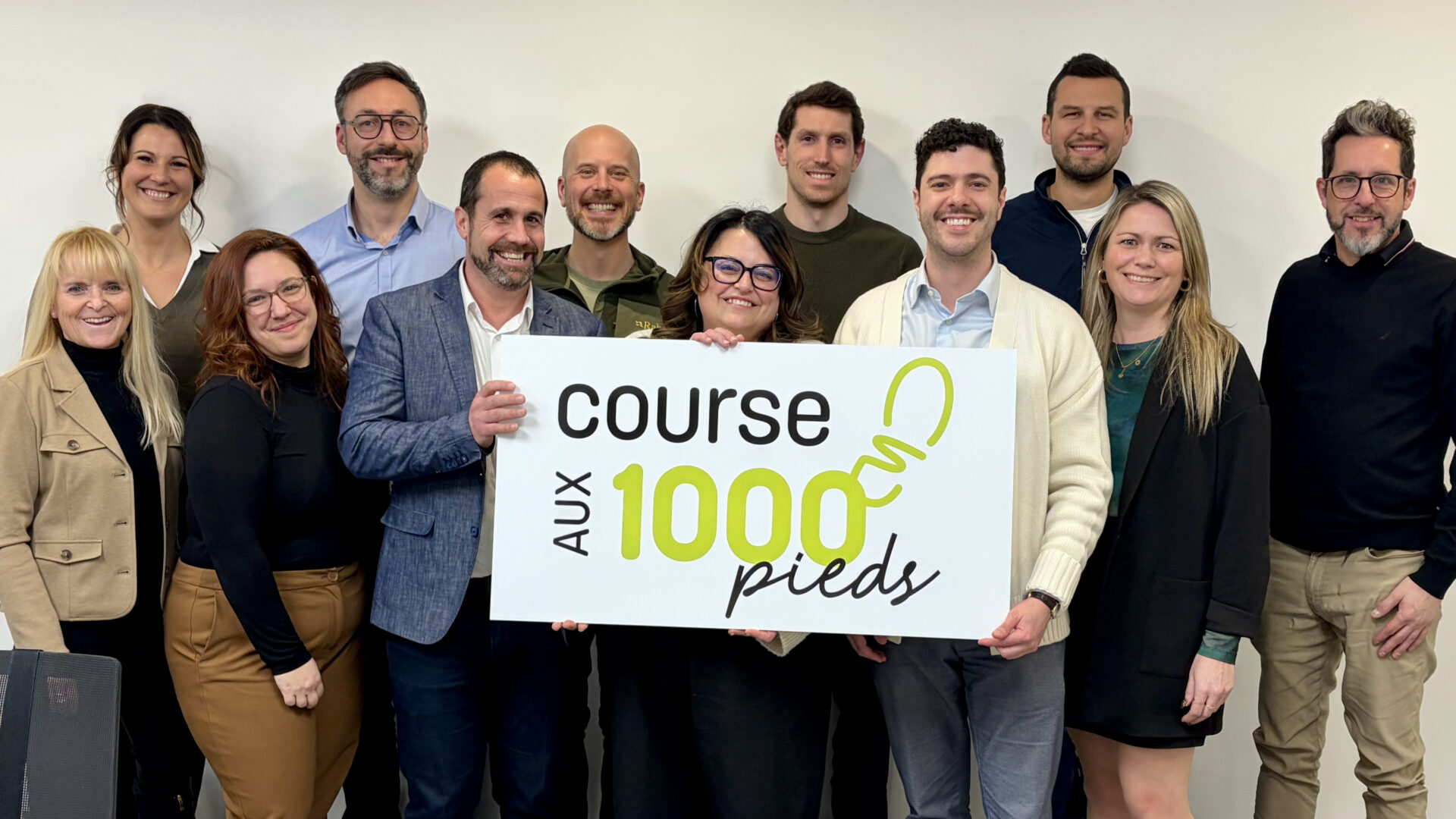 Première rangée : Marie-Élène Corbeil, Stéphanie Dubuc, Mathieu Dufresne, Marie-Lou Racine, Simon-Pierre Daviault, Dominique Ste-Marie et Jean-François Lepage. Deuxième rangée : Marie-Ève Guidi, Nicolas Framery, Alexandre Comtois, Vincent Gauthier et Maxime Laporte. (Photo gracieuseté)