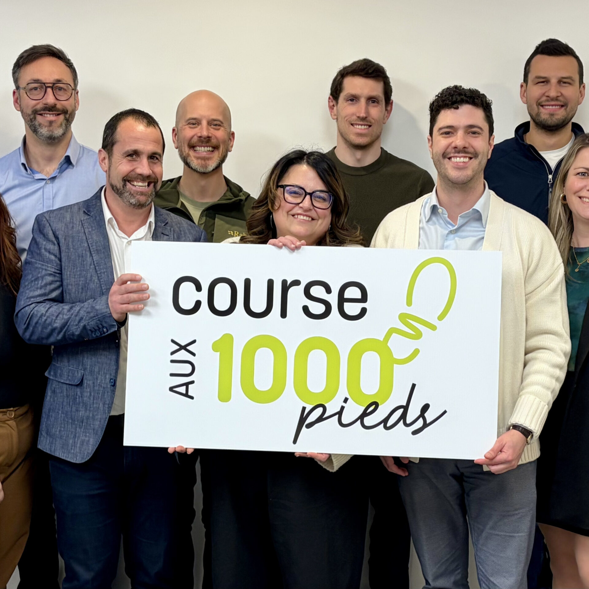 Première rangée : Marie-Élène Corbeil, Stéphanie Dubuc, Mathieu Dufresne, Marie-Lou Racine, Simon-Pierre Daviault, Dominique Ste-Marie et Jean-François Lepage. Deuxième rangée : Marie-Ève Guidi, Nicolas Framery, Alexandre Comtois, Vincent Gauthier et Maxime Laporte. (Photo gracieuseté)