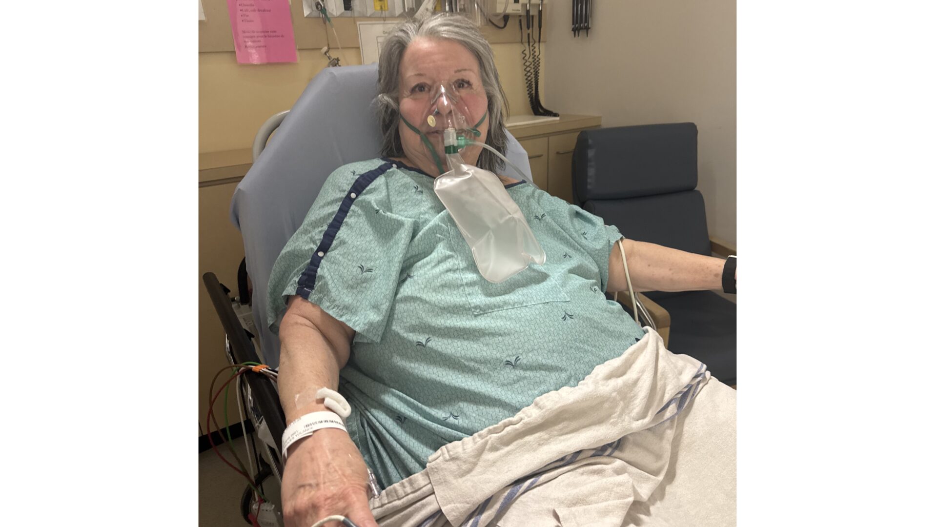 Michelle Landry de Sainte-Julienne a perdu tous ses biens dans l'incendie de sa maison. (Photo gracieuseté)