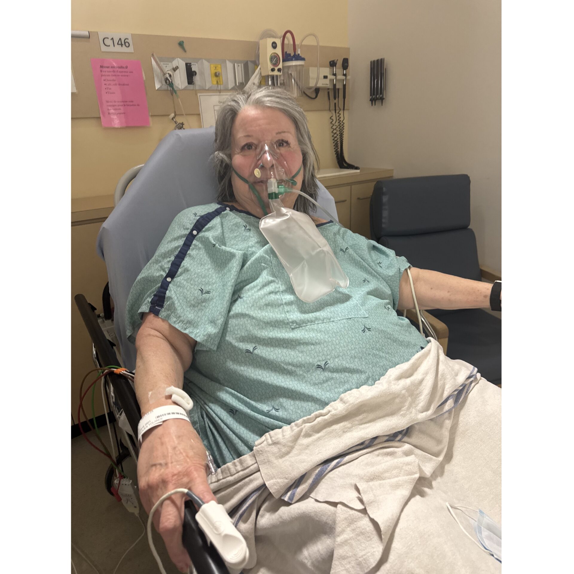 Michelle Landry de Sainte-Julienne a perdu tous ses biens dans l'incendie de sa maison. (Photo gracieuseté)