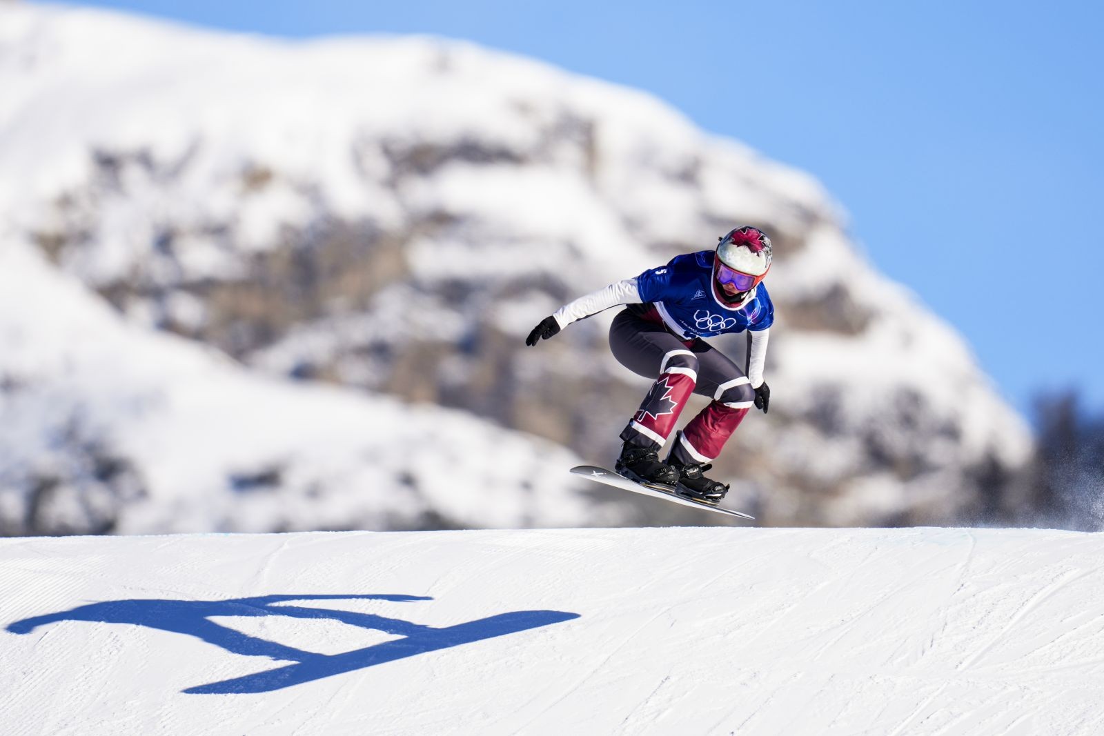 Audrey McManiman lors des compétitions à Milano Cortina. Photo gracieuseté - (Darren Calabrese / COC)