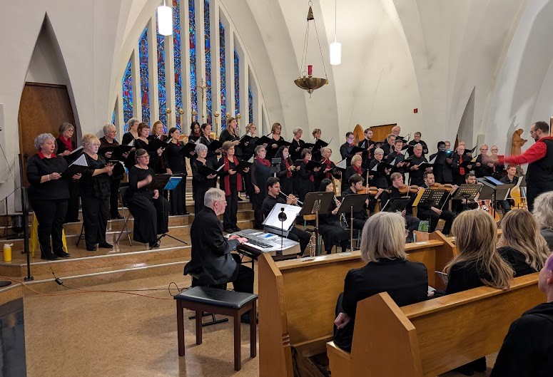 Le Choeur du Musée d'art de Joliette. (Photo gracieuseté - GSA) 