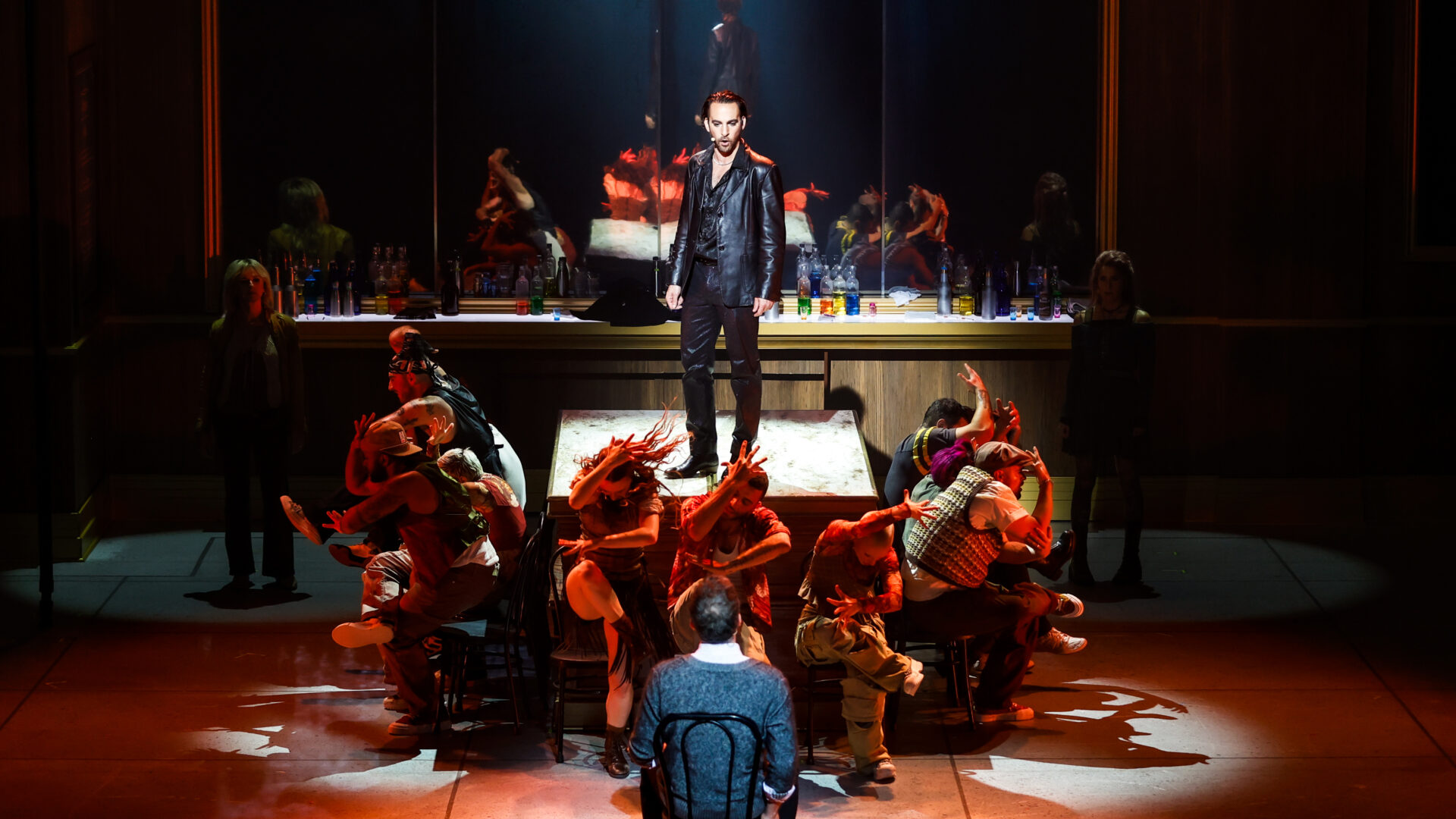 Kevin Houle incarne le personnage de Siriso dans la comédie musicale inspirée de l’univers des Cowboys fringants. (Photo gracieuseté - JF Savaria)