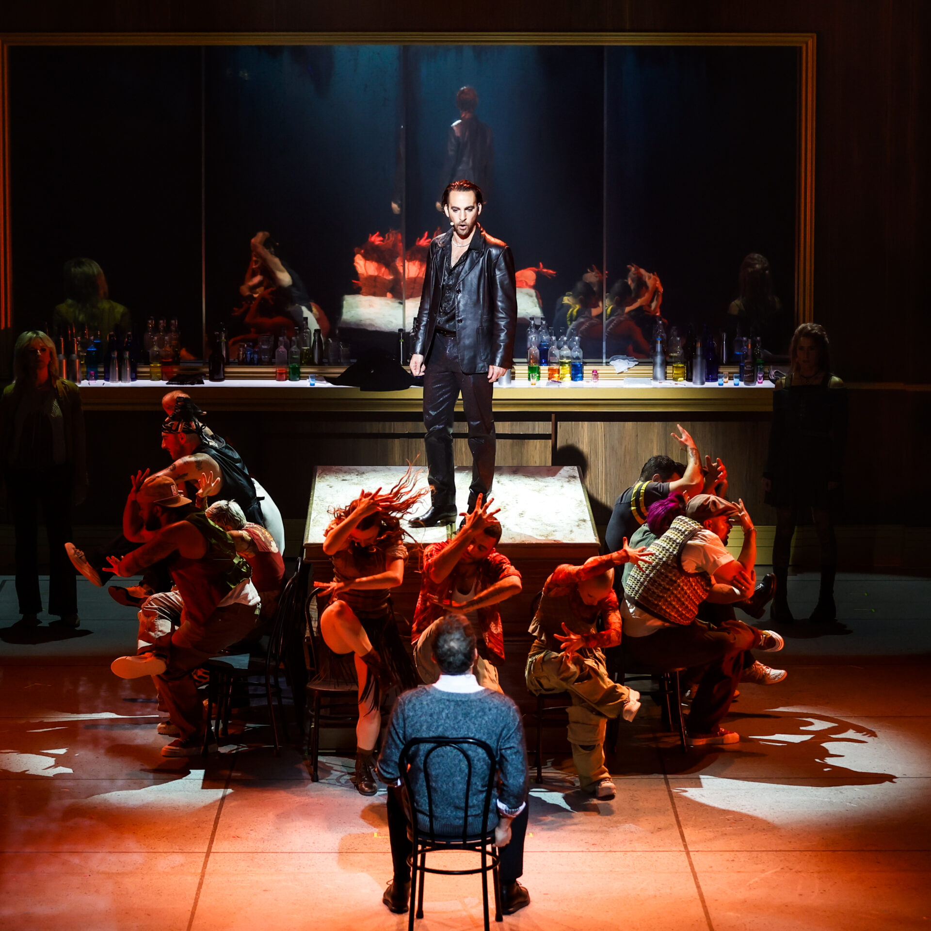 Kevin Houle incarne le personnage de Siriso dans la comédie musicale inspirée de l’univers des Cowboys fringants. (Photo gracieuseté - JF Savaria)