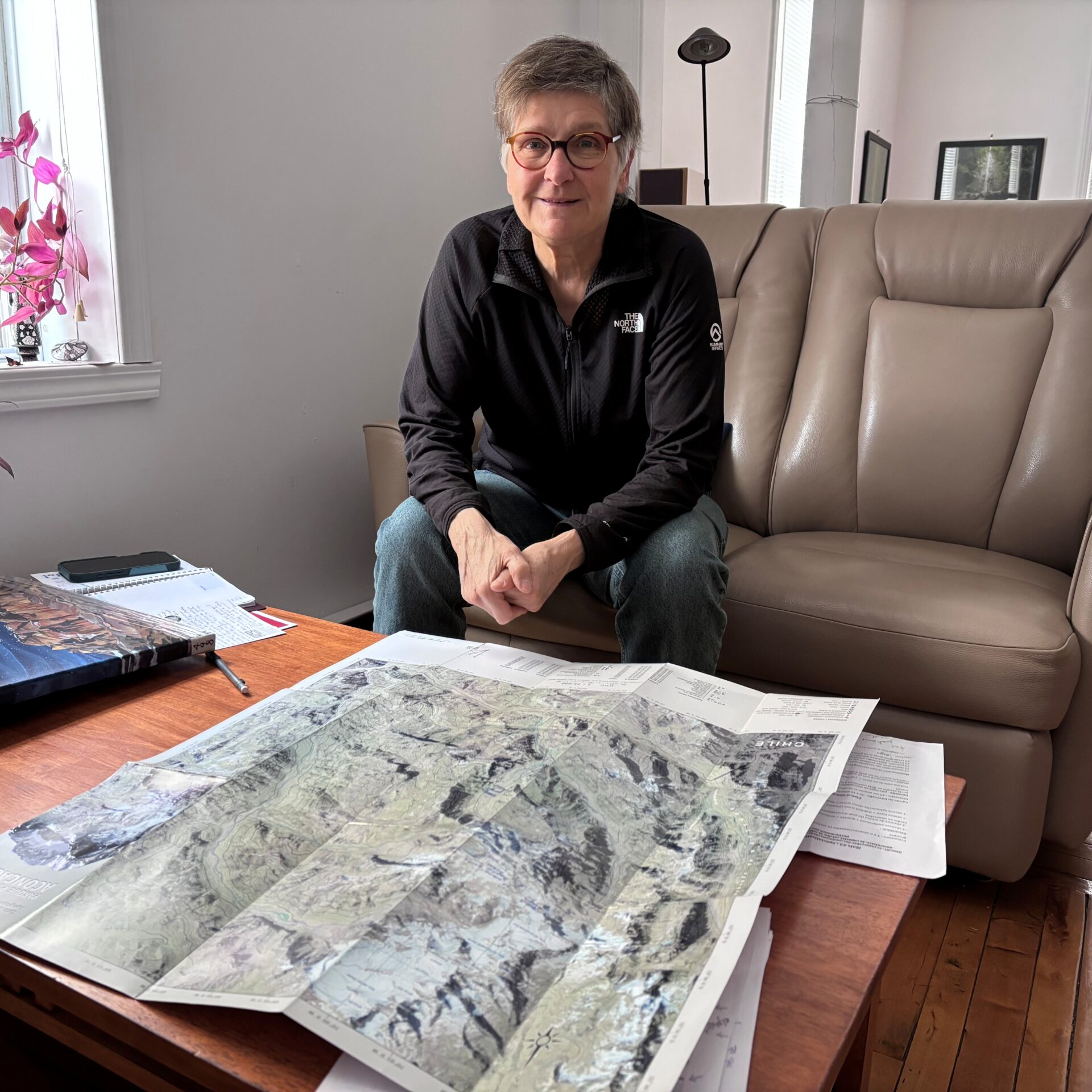 Joëlle Bossé a raconté son ascension de l’Aconcagua. (Photo Médialo – Élise Brouillette)