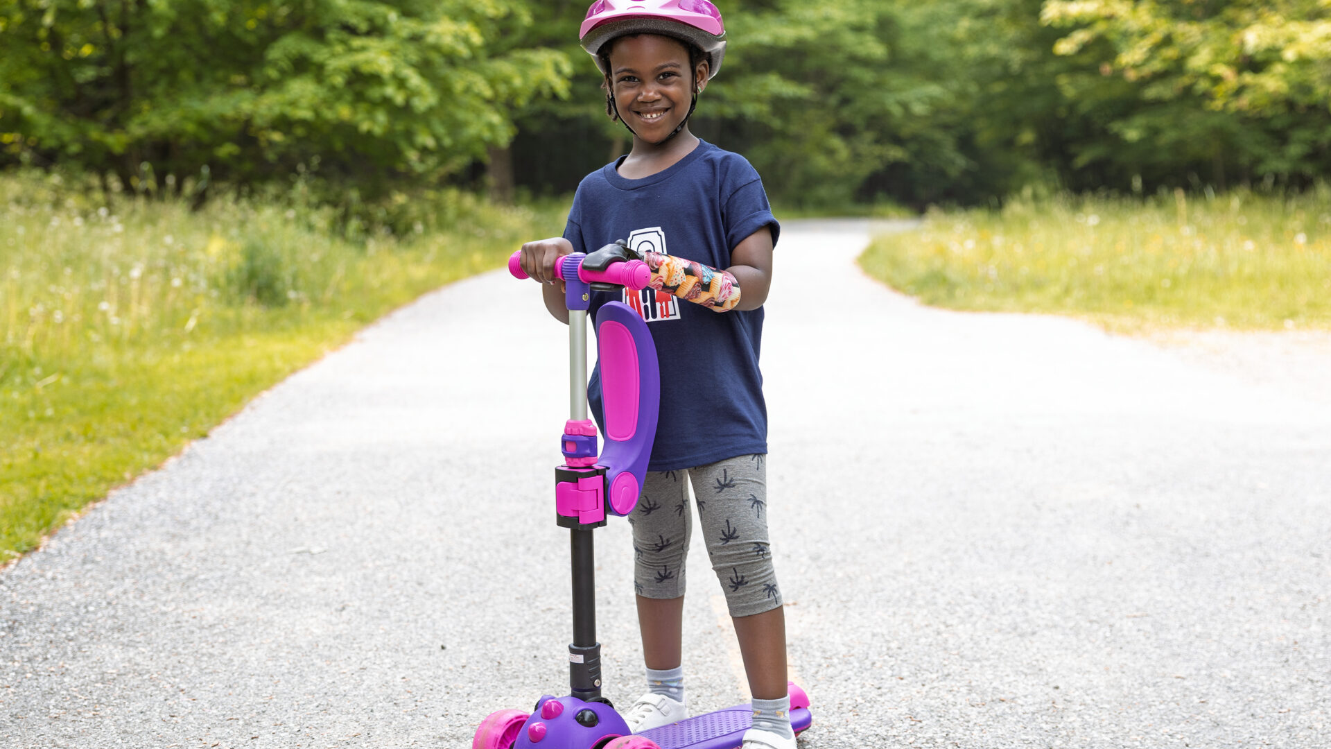 Grâce à la générosité du public, Trixie Bucumi peut bénéficier de l’aide du Programme Les Vainqueurs de l’Association des Amputés de guerre. (Photo gracieuseté)