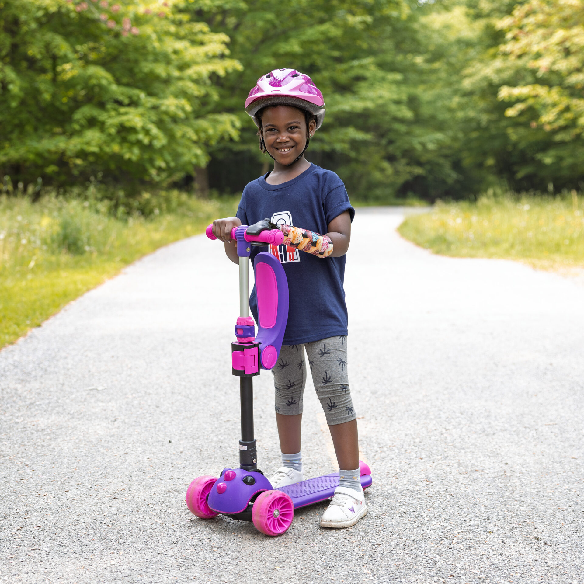 Grâce à la générosité du public, Trixie Bucumi peut bénéficier de l’aide du Programme Les Vainqueurs de l’Association des Amputés de guerre. (Photo gracieuseté)
