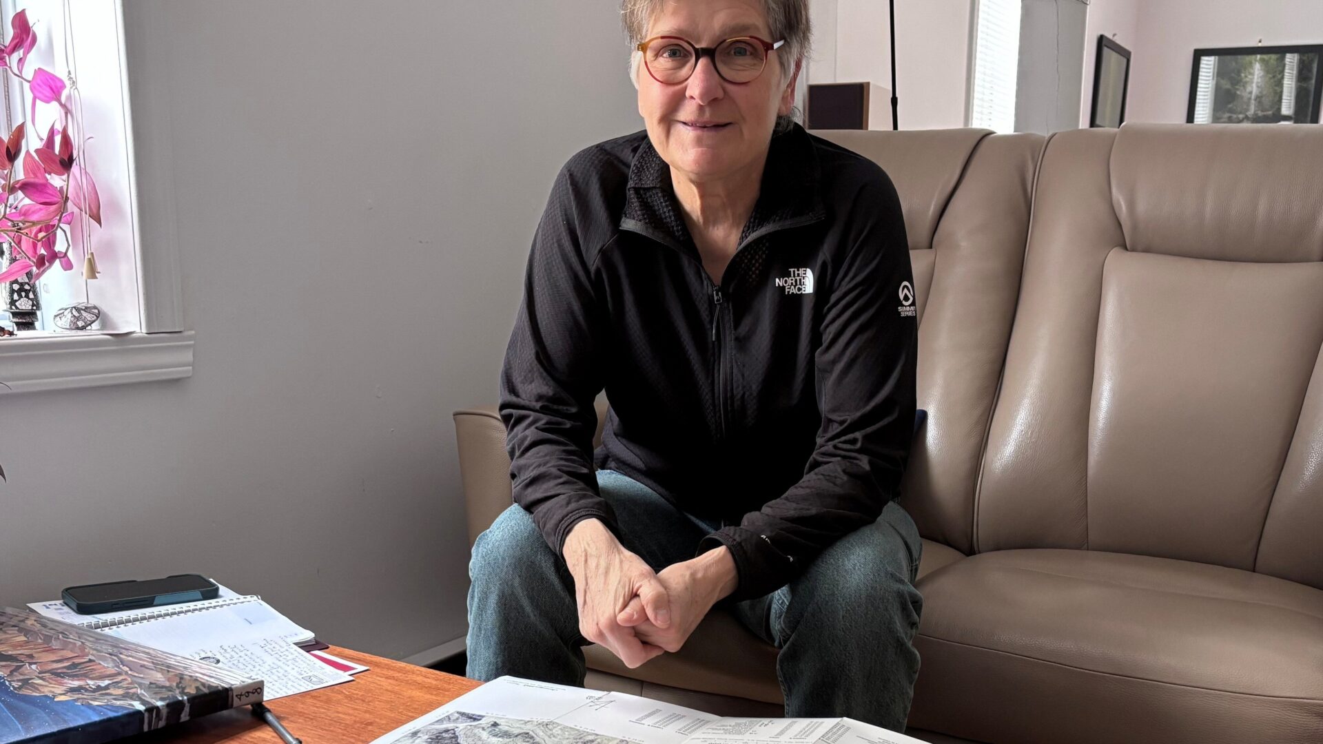 Joëlle Bossé a raconté son ascension de l’Aconcagua. (Photo Médialo – Élise Brouillette)