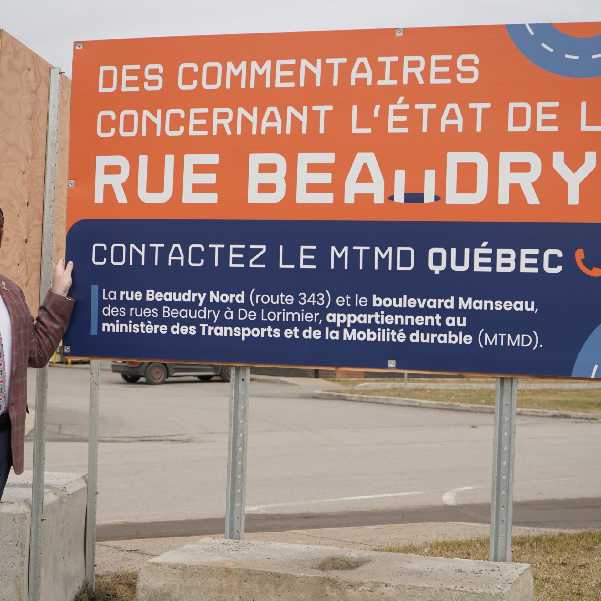 Le maire de Joliette, Pierre-Luc Bellerose, refuse que sa ville s’endette pour payer des infrastructures qui ne lui appartiennent pas. (Photo gracieuseté)
