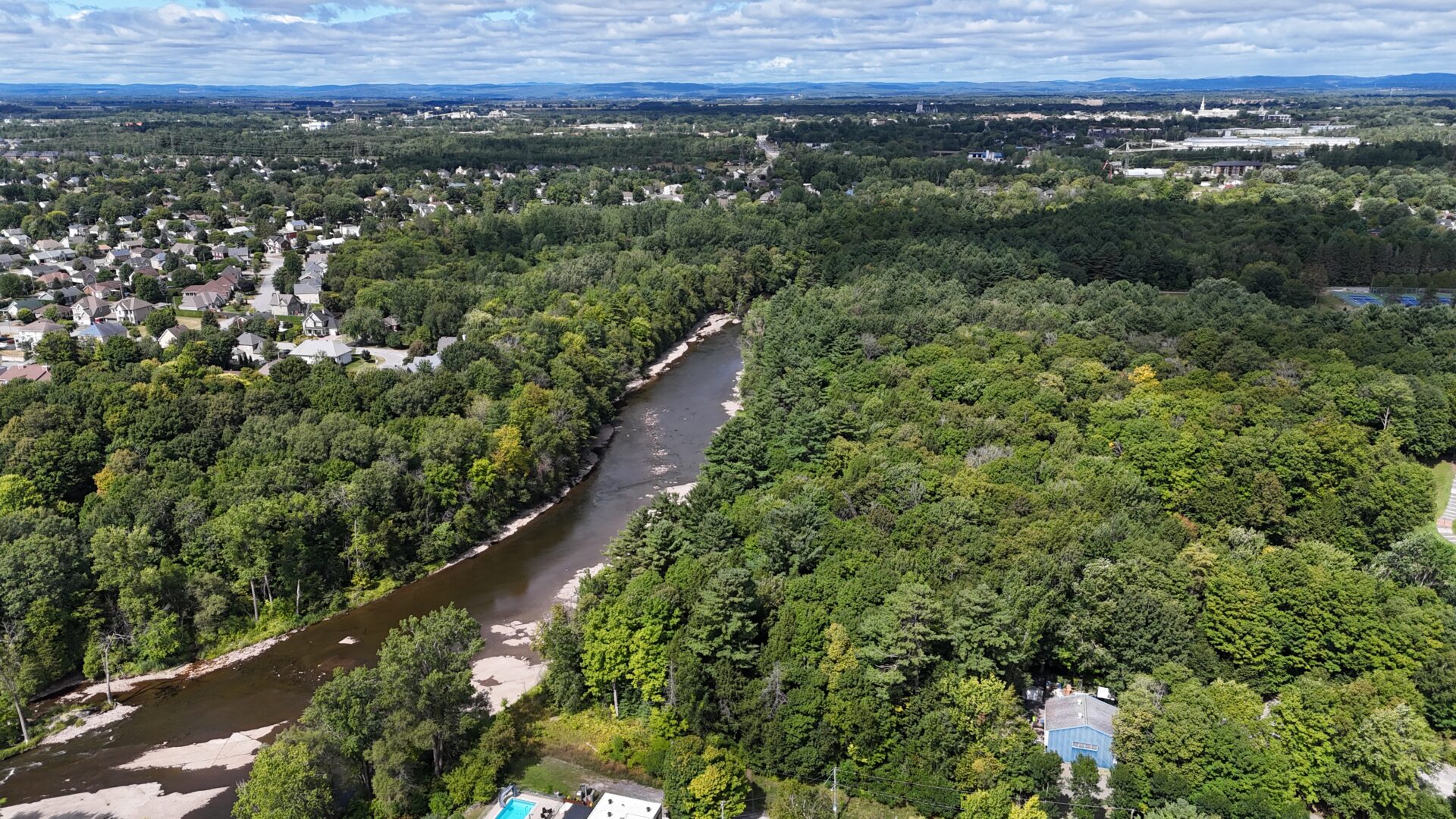 Une vue de la rivière L'Assomption. (Photo gracieuseté)
