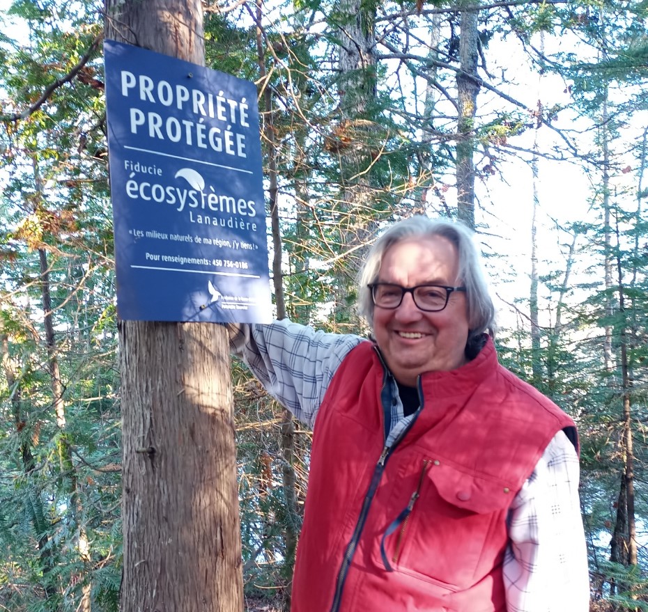 Jean Baril est un militant écologiste de longue date. (Photo gracieuseté)