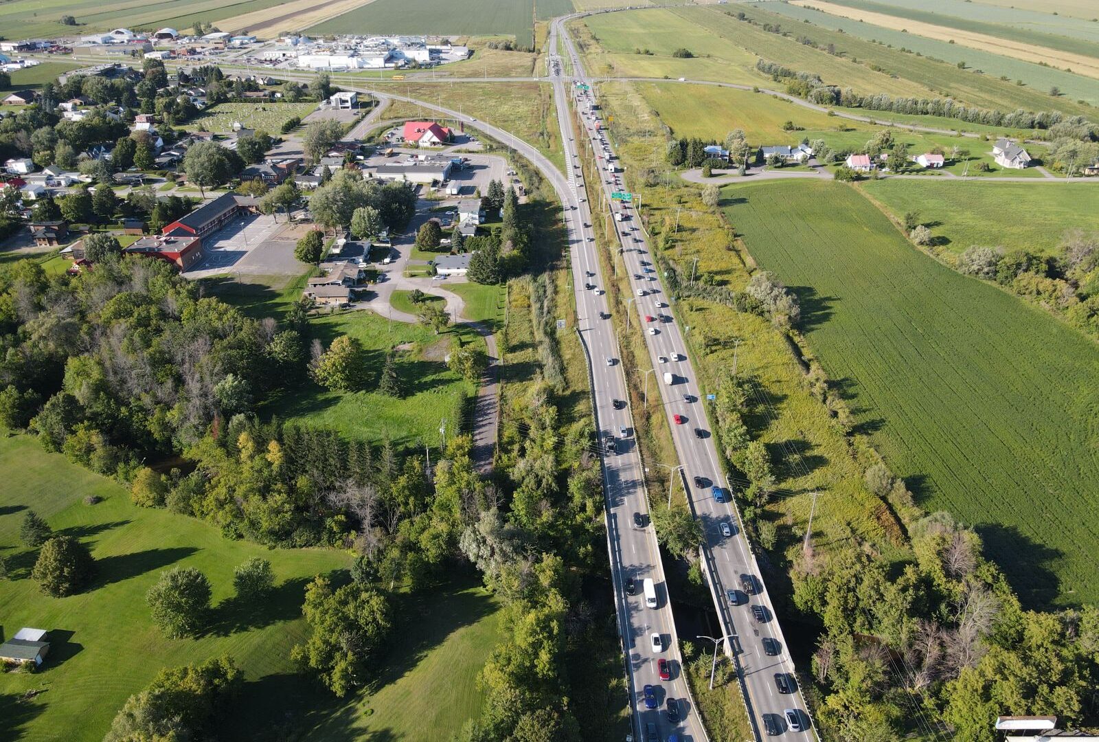 La route 125. (Photo gracieuseté)