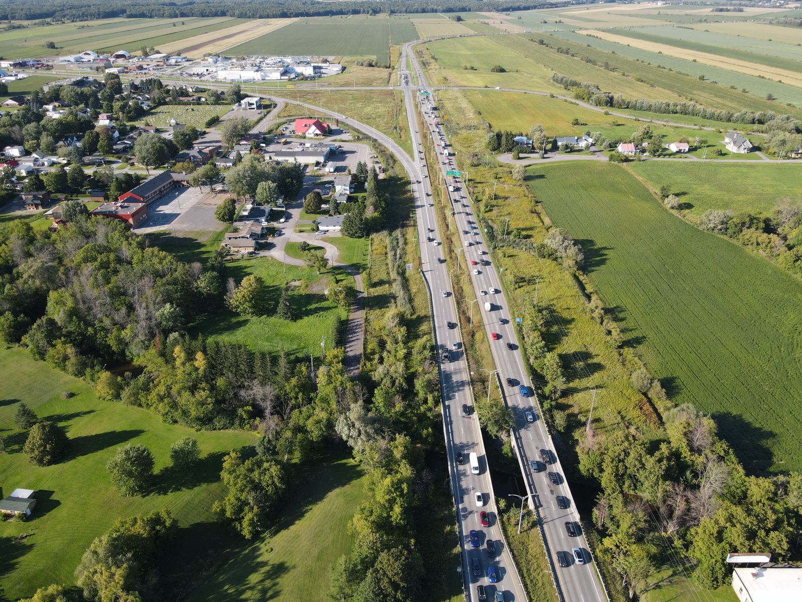 La route 125. (Photo gracieuseté)