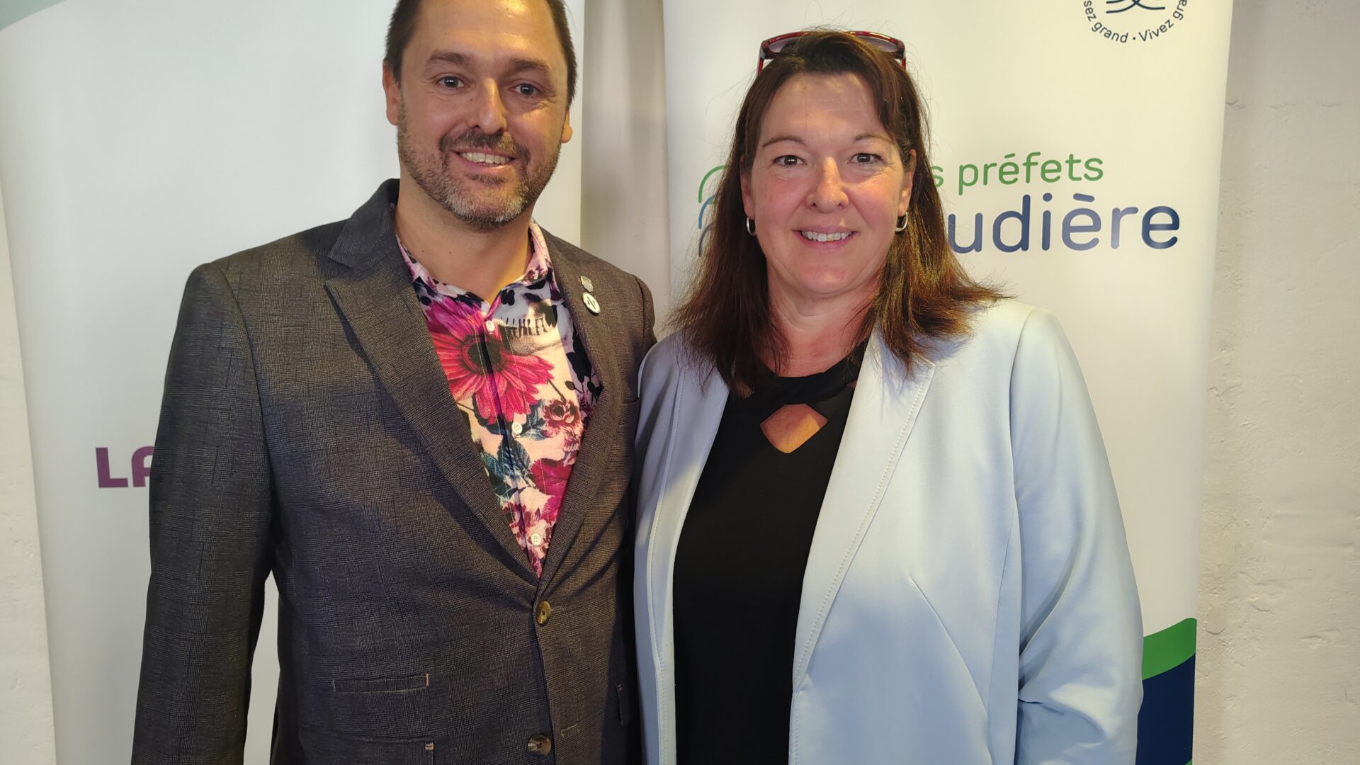 Xavier Antoine-Lalande et Isabelle Perreault. (Photo gracieuseté)
