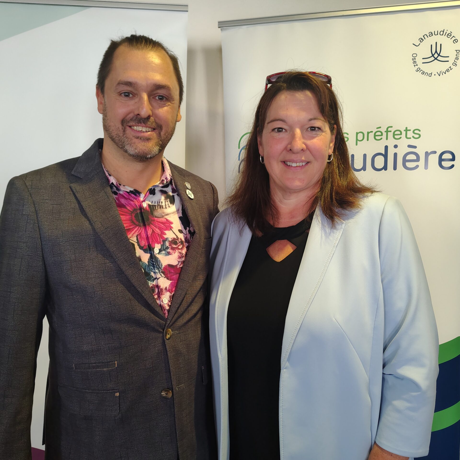 Xavier Antoine-Lalande et Isabelle Perreault. (Photo gracieuseté)